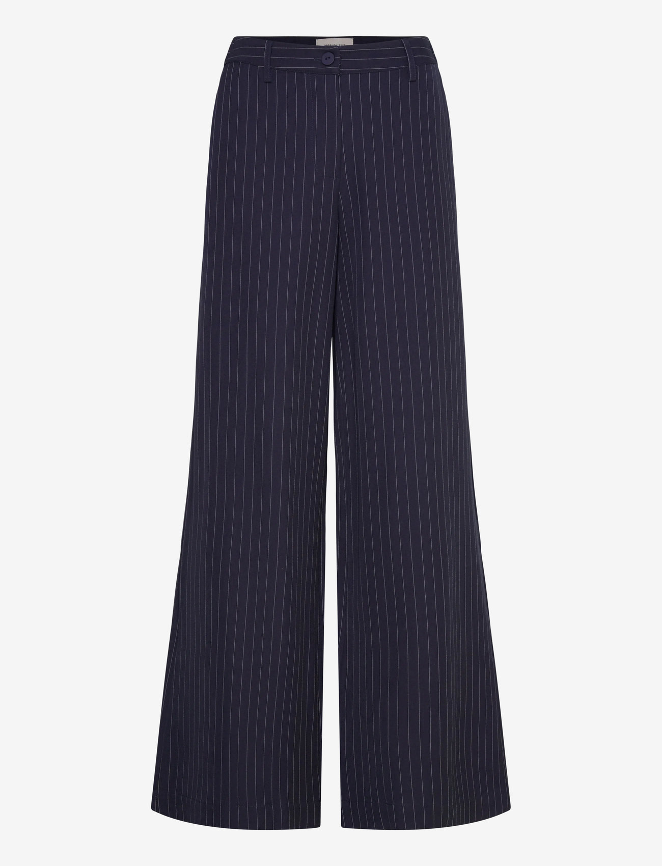 FREE/QUENT - FQMYNTE-PANTS - kostymbyxor - salute w. star off-white - 0