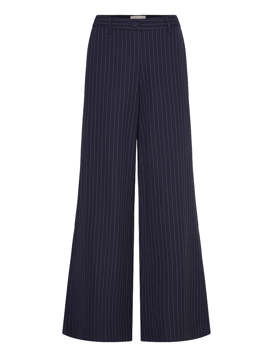 FREE/QUENT - FQMYNTE-PANTS - pantalons habillés - salute w. star off-white - 1