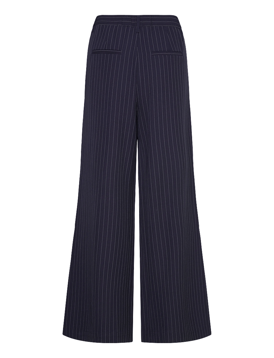 FREE/QUENT - FQMYNTE-PANTS - pantalons habillés - salute w. star off-white - 2