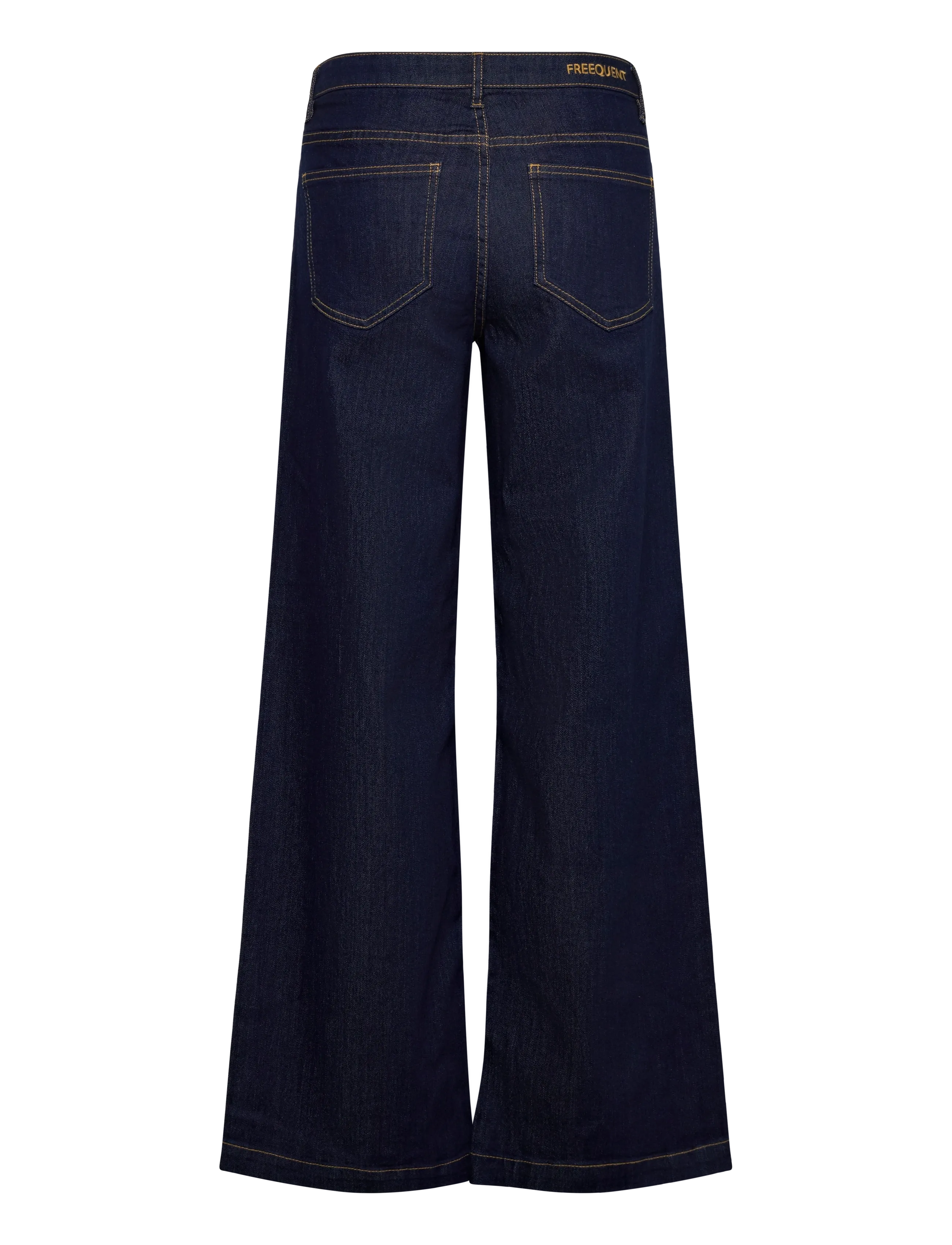 FREE/QUENT - FQSINDY-JEANS - spodnie szerokie - dark blue denim - 2