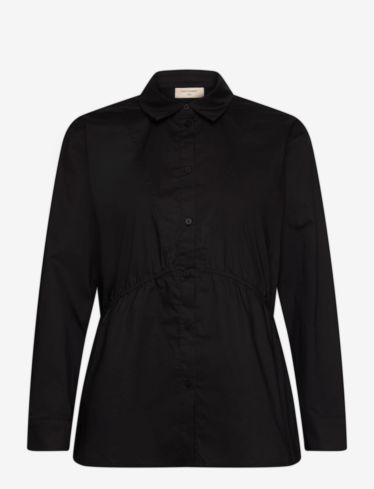 FREE/QUENT - FQAJDA-SHIRT - pikkade varrukatega särgid - black - 0