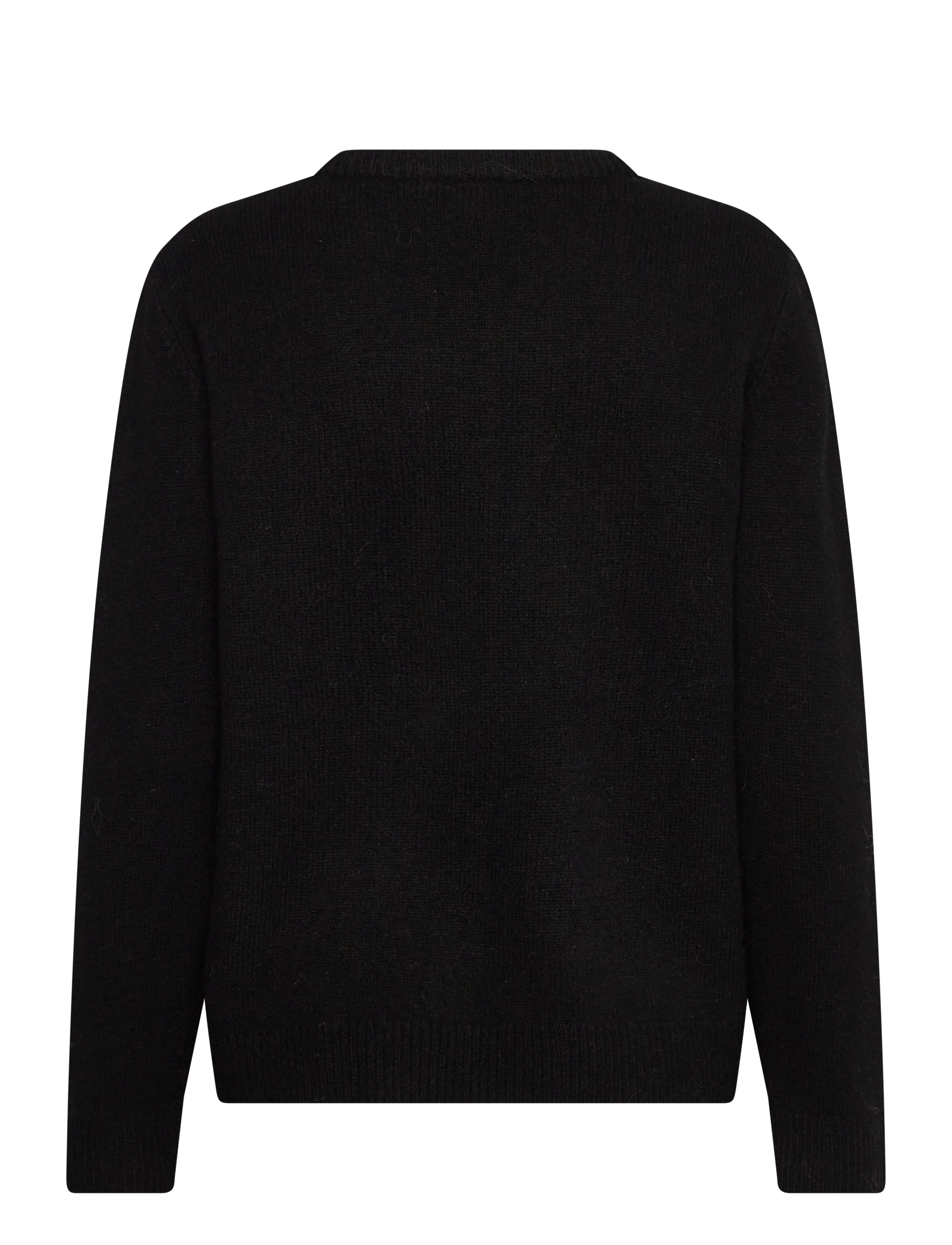 FREE/QUENT - Pullover from Freequent in a soft, fine-knit material. The pullover has a simple - striktrøjer - black - 1