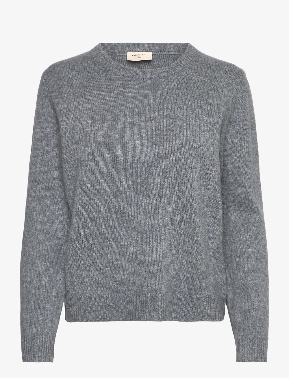 FREE/QUENT - FQWINKA-PULLOVER - sviitrid - medium grey mlg. - 0