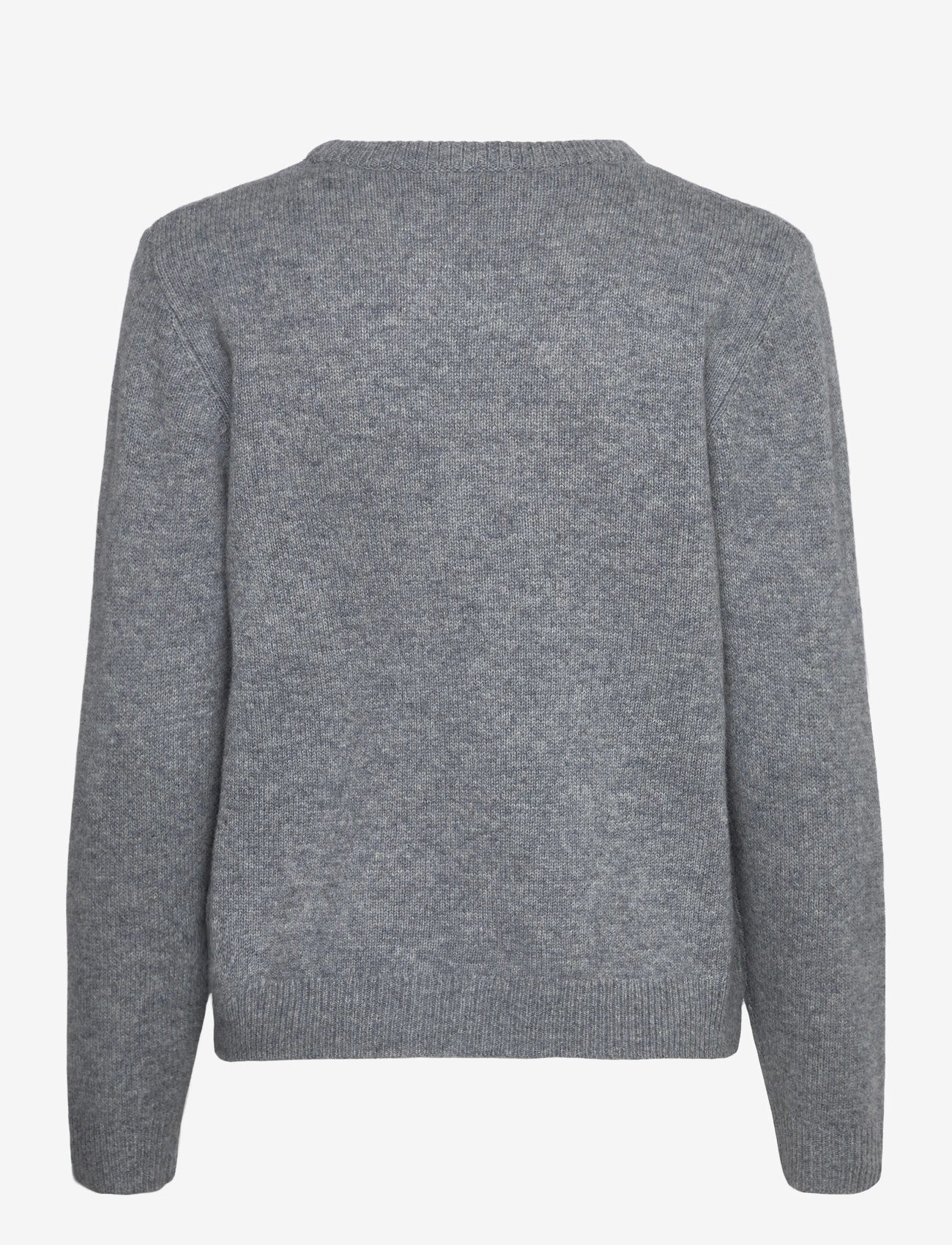 FREE/QUENT - Pullover from Freequent in a soft, fine-knit material. The pullover has a simple - džemperi - medium grey mlg. - 1