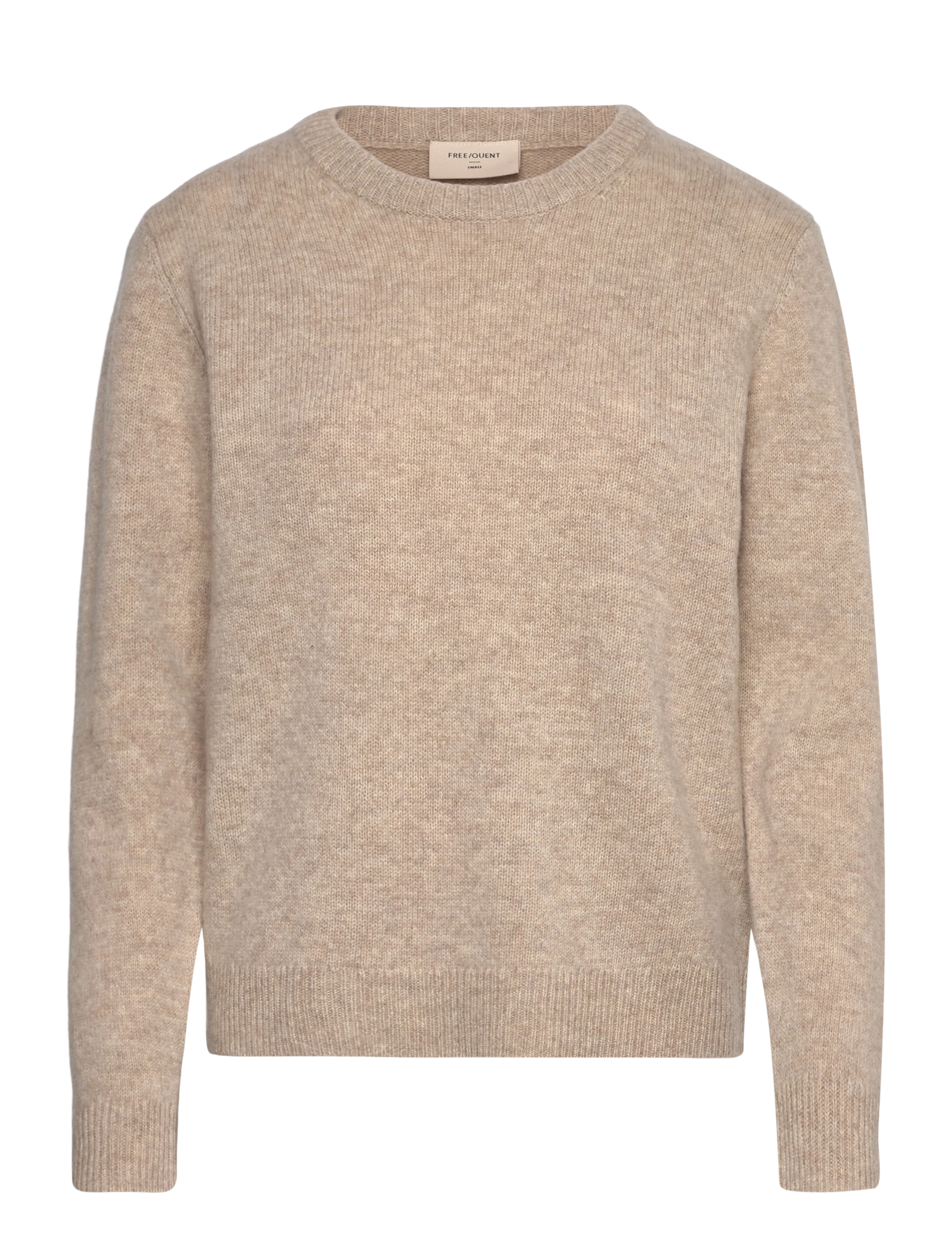 FREE/QUENT FQWINKA-PULLOVER - Pullover - SILVER MINK MELANGE / beige