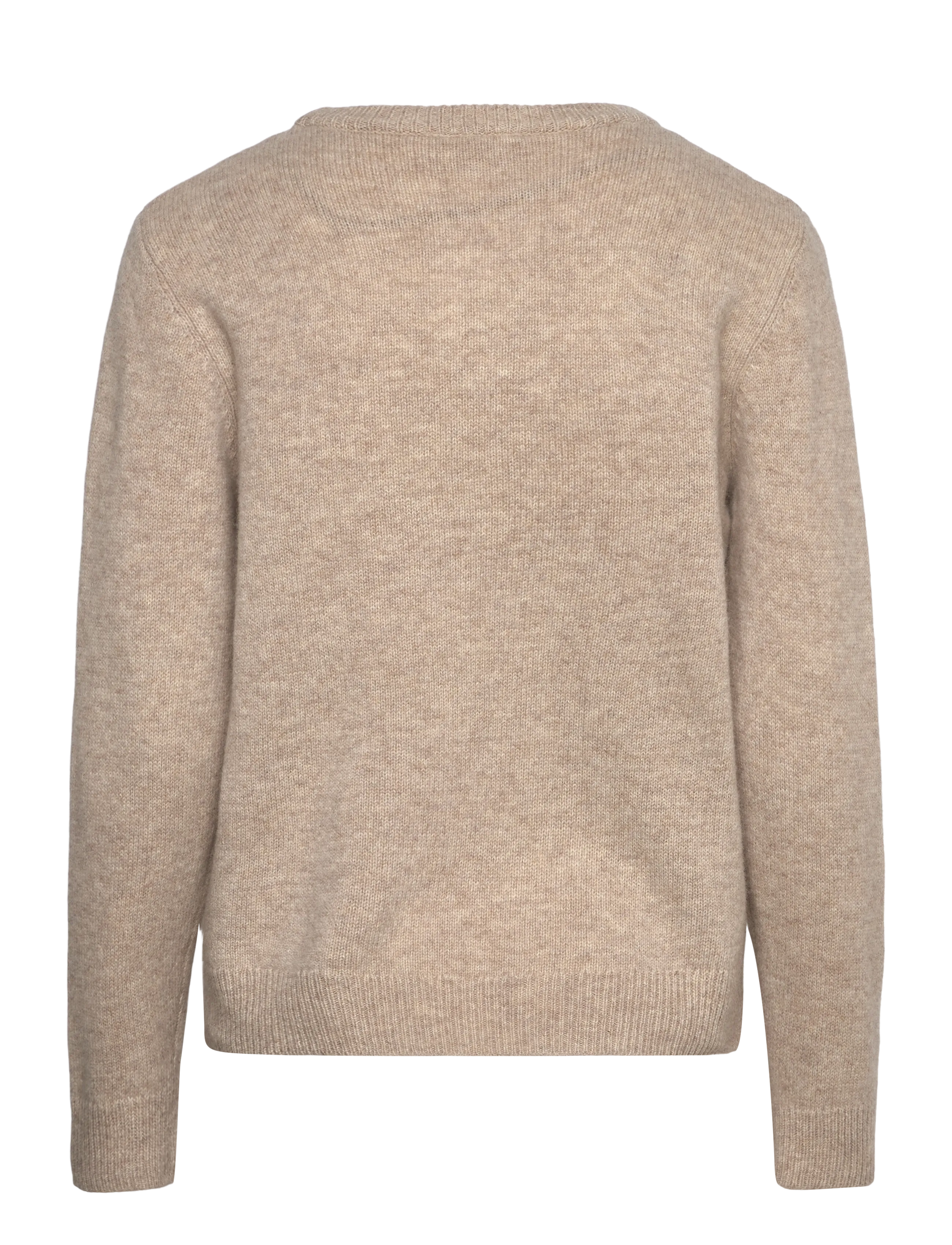 FREE/QUENT - Pullover from Freequent in a soft, fine-knit material. The pullover has a simple - striktrøjer - silver mink melange - 1