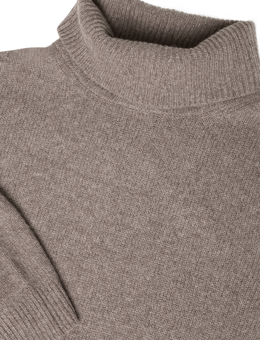 FREE/QUENT - FQWINKA-PULLOVER - stickade tröjor - morel melange - 5