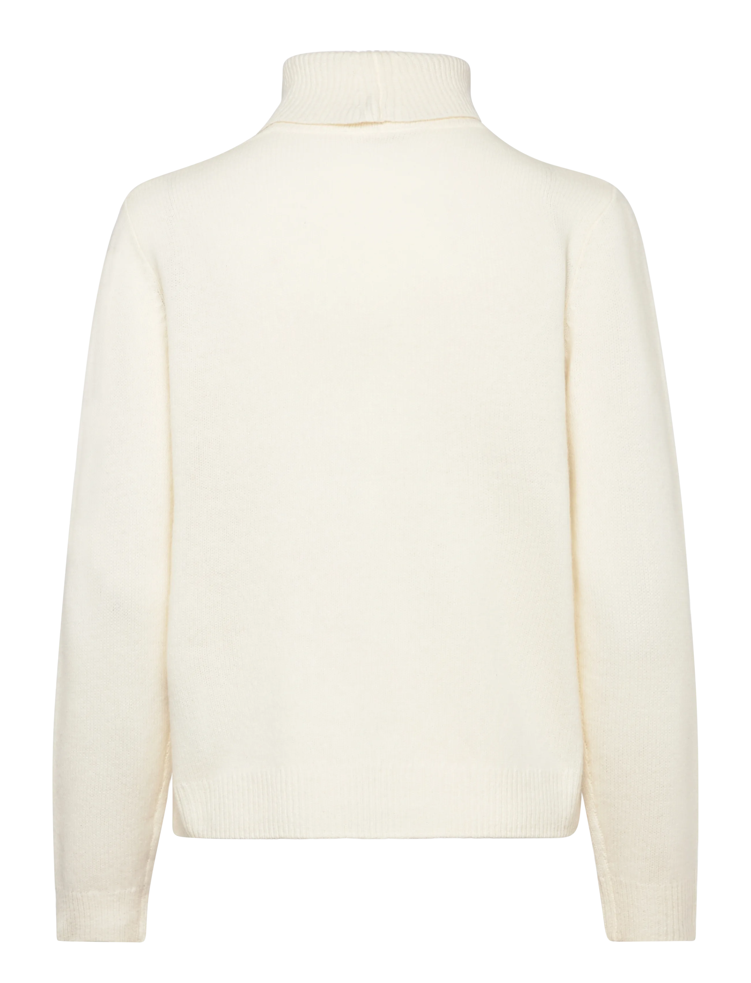 FREE/QUENT - Pullover from Freequent in a soft, fine-knit material. The pullover has a simple - pullover - star off-white - 2
