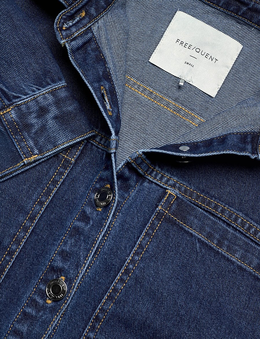 FREE/QUENT - FQRINNA-JACKET - denimjakker - medium blue denim - 4