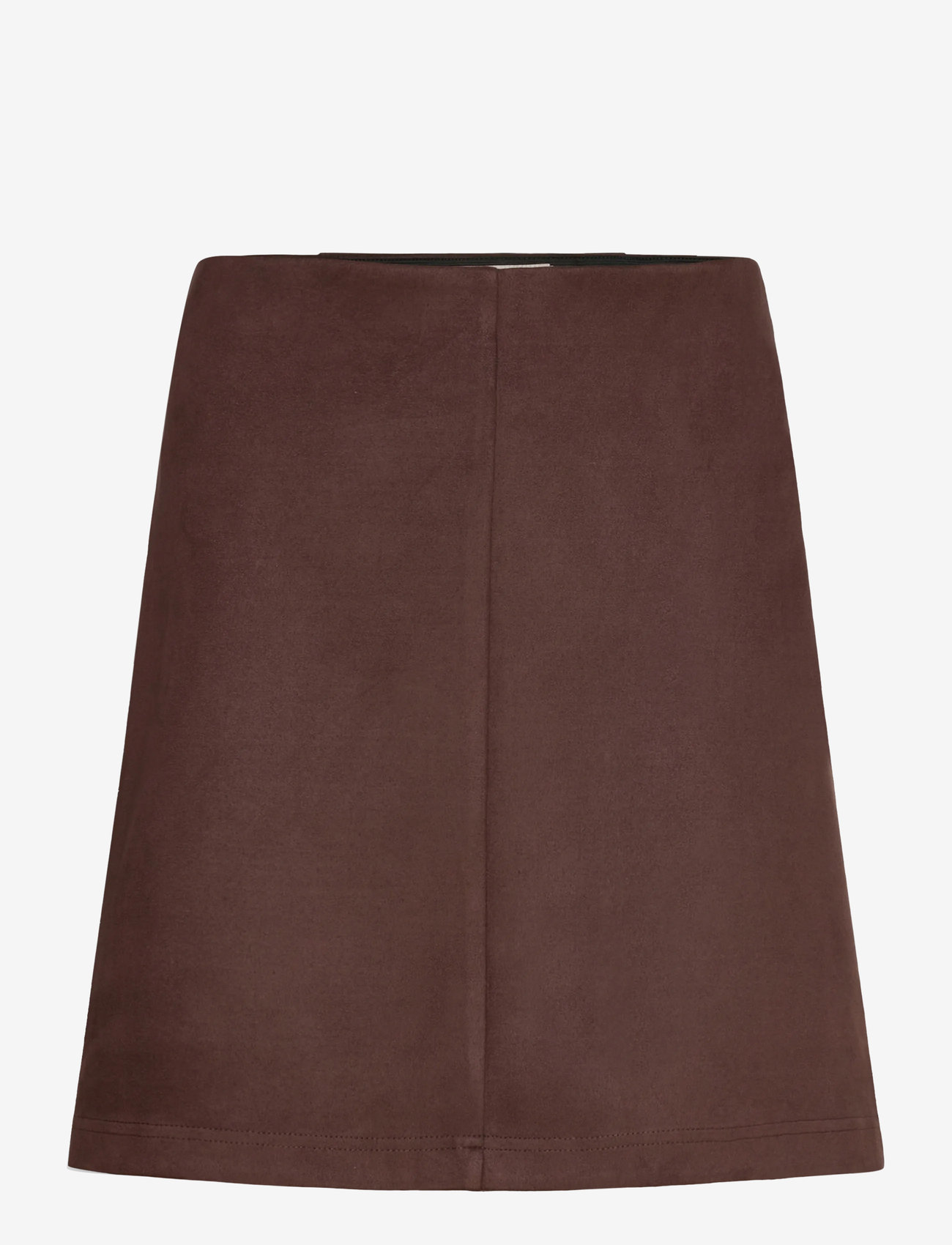 FREE/QUENT - Skirt - pliiatsseelikud - coffee bean - 0