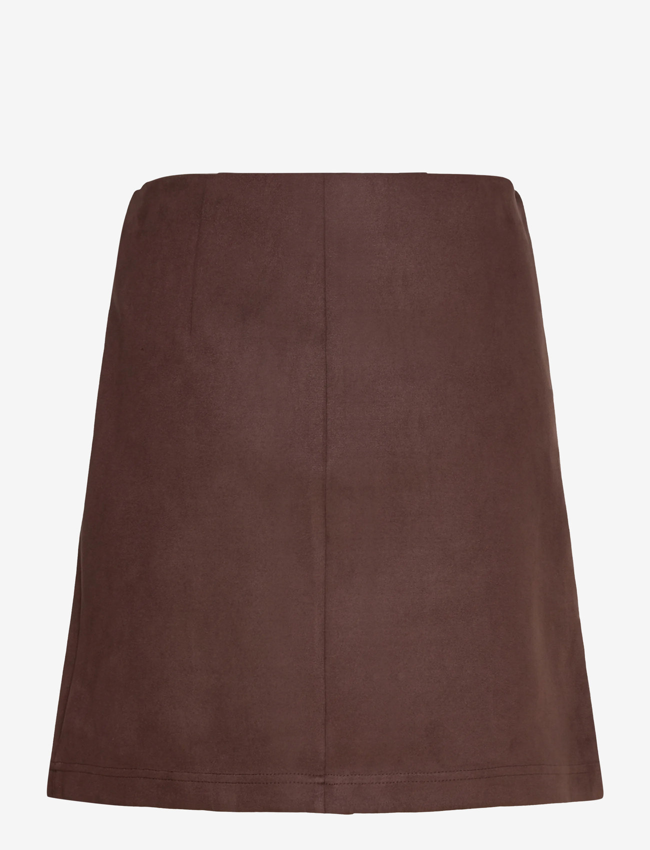 FREE/QUENT - Skirt - pliiatsseelikud - coffee bean - 1