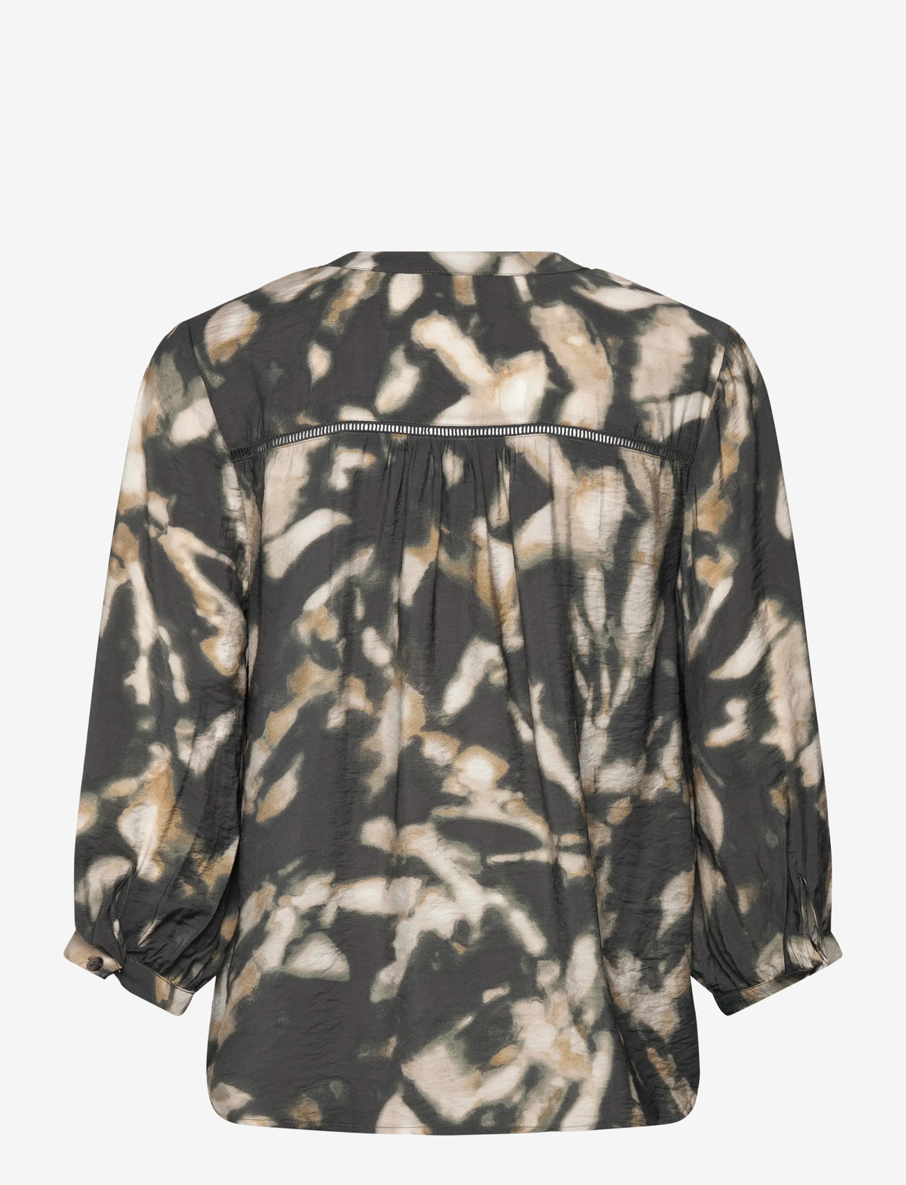 FREE/QUENT - FQNUNU-BLOUSE - langärmlige hemden - asphalt w. antique bronze - 1