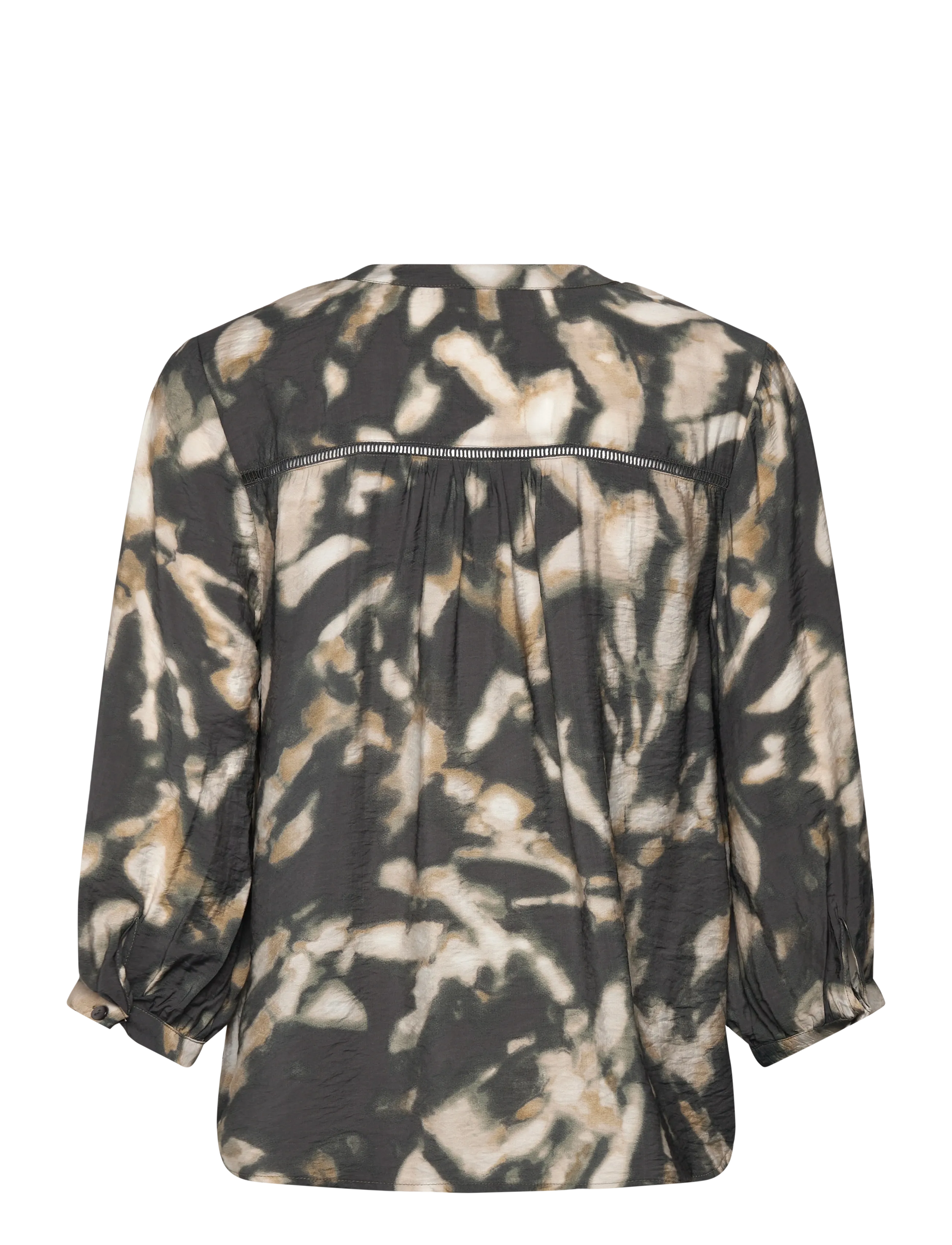 FREE/QUENT - FQNUNU-BLOUSE - chemises à manches longues - asphalt w. antique bronze - 1