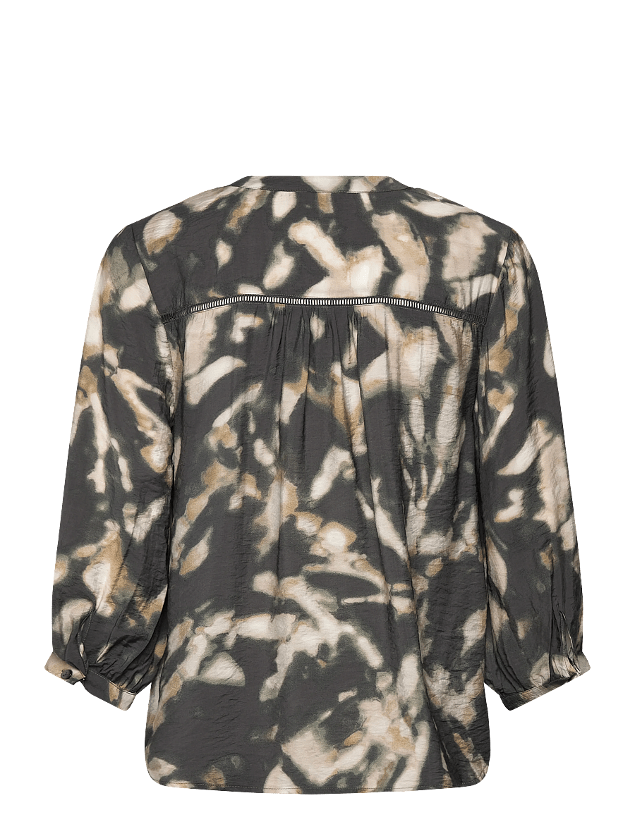 FREE/QUENT - FQNUNU-BLOUSE - chemises à manches longues - asphalt w. antique bronze - 1