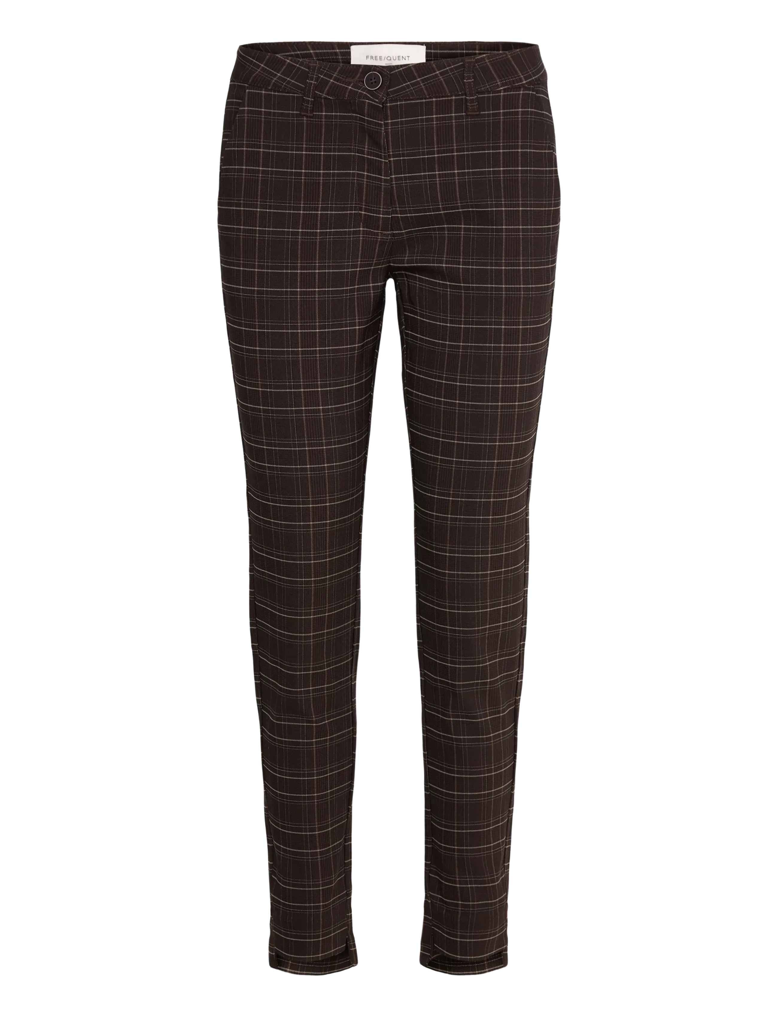 FREE/QUENT Fqrex-Pants, XL, Trousers, Braun - Slim Fit Frauen
