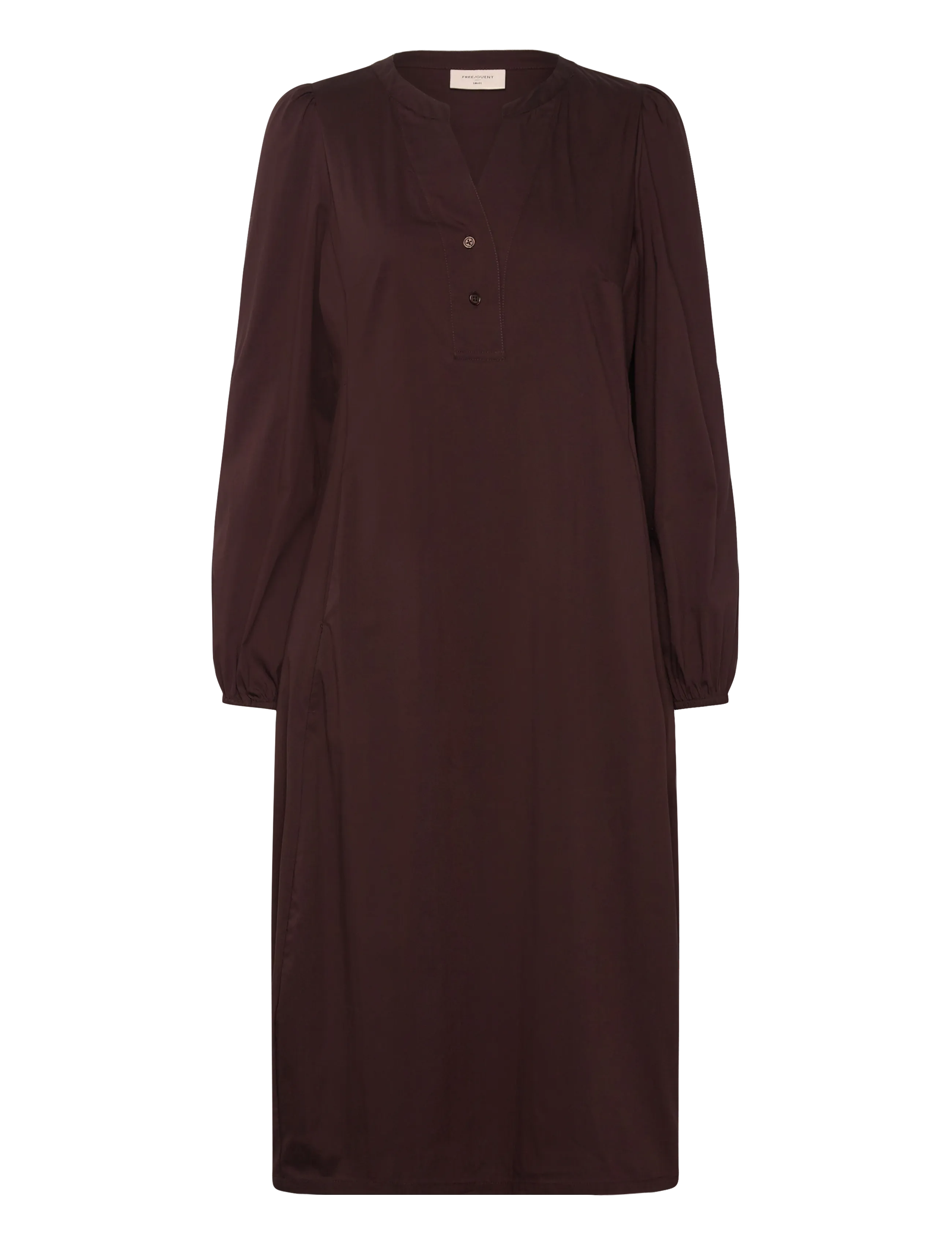 FREE/QUENT Dress From Freequent, XS, Dresses, Braun - Knee-length & Midi, Frauen