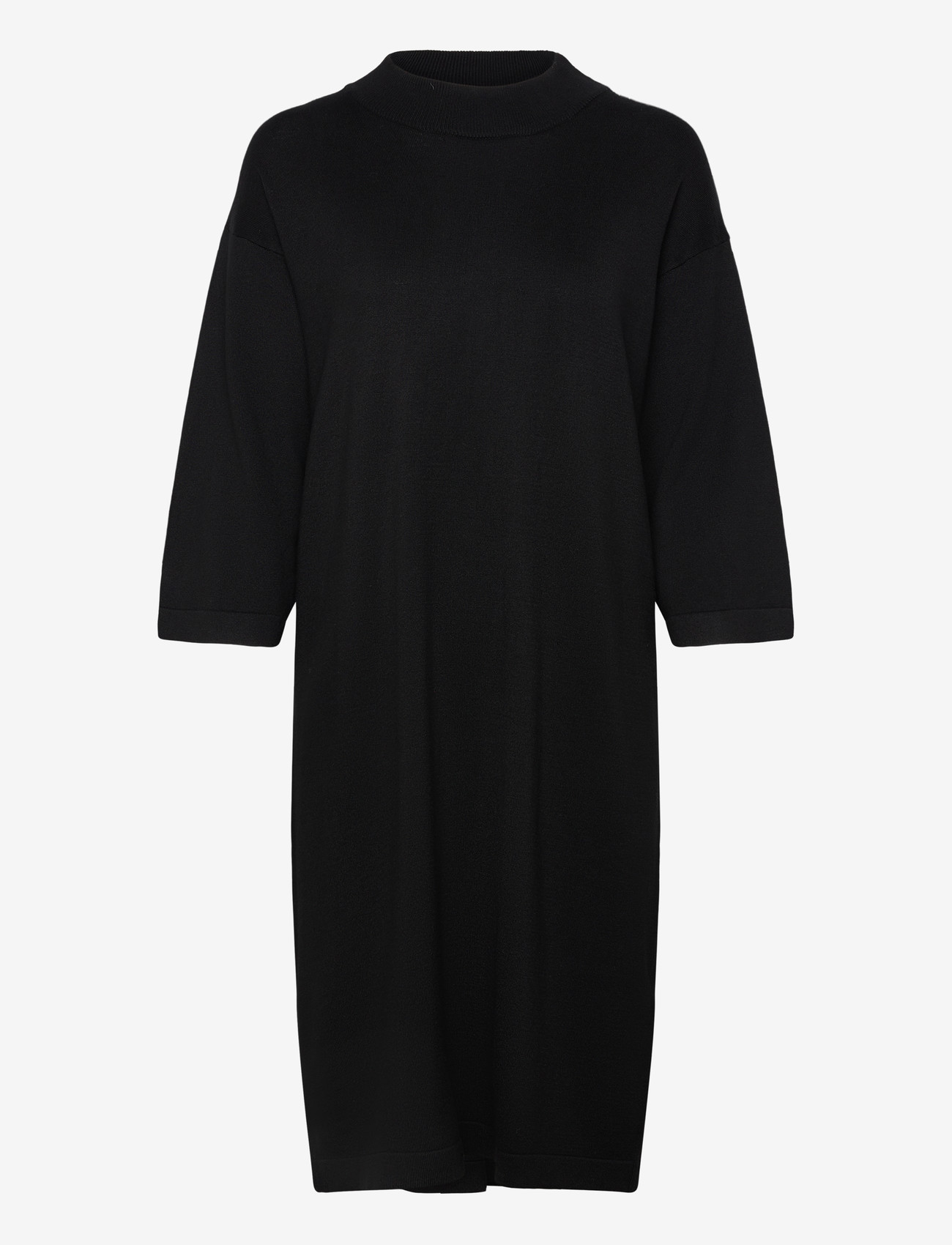 FREE/QUENT - FQCONNY-DRESS - knitted dresses - black - 0