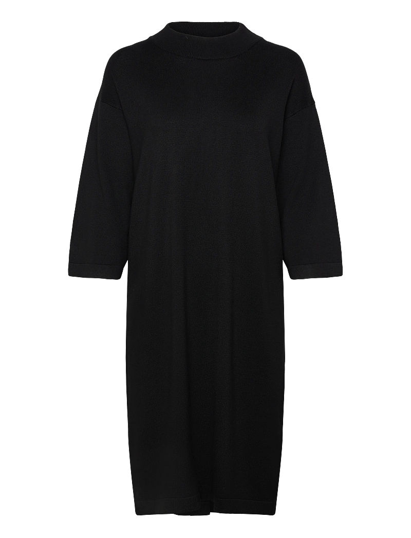 FREE/QUENT - FQCONNY-DRESS - knitted dresses - black - 0
