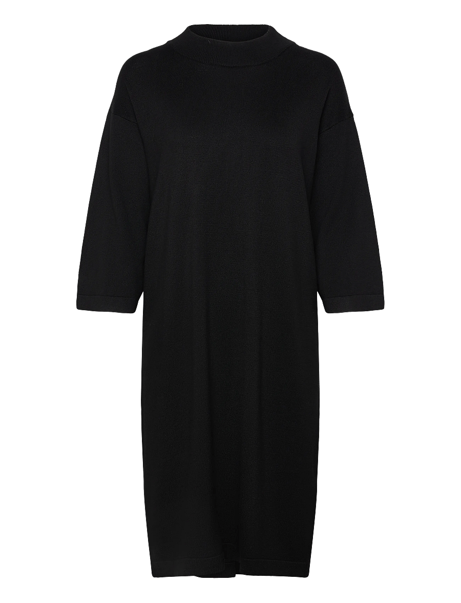 FREE/QUENT - FQCONNY-DRESS - strickkleider - black - 0