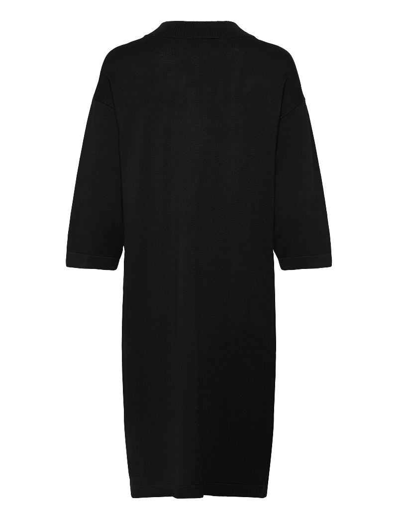 FREE/QUENT - FQCONNY-DRESS - knitted dresses - black - 1