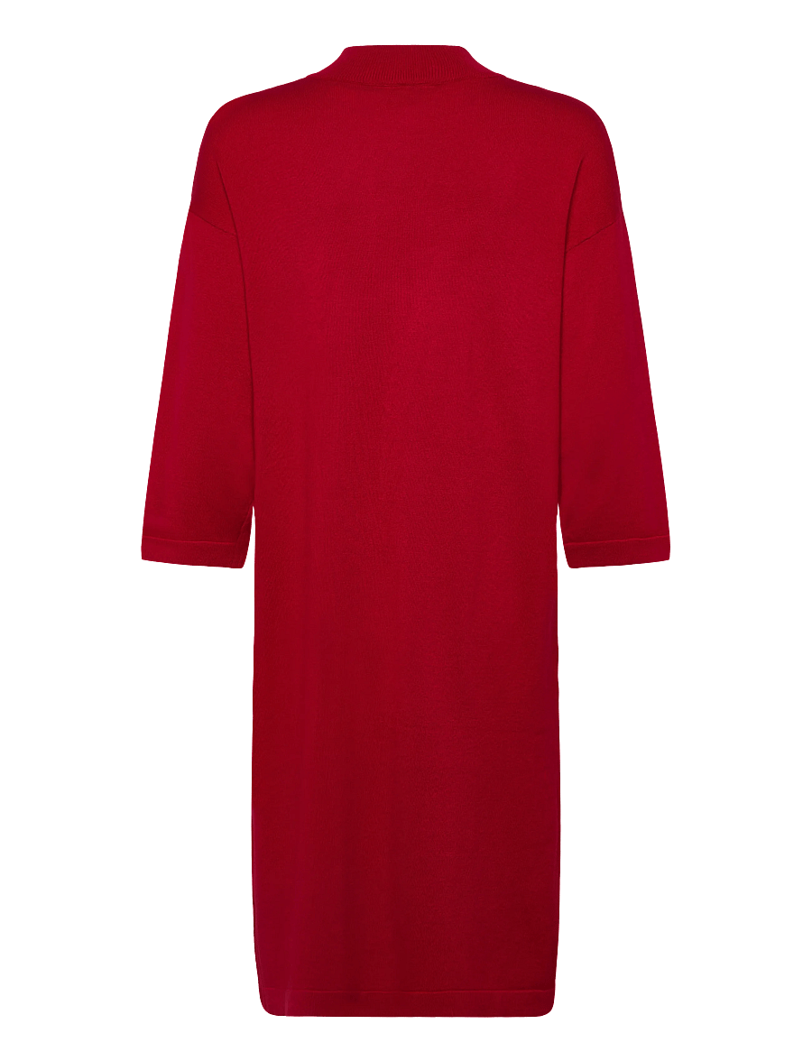 FREE/QUENT - FQCONNY-DRESS - knitted dresses - chili pepper - 1