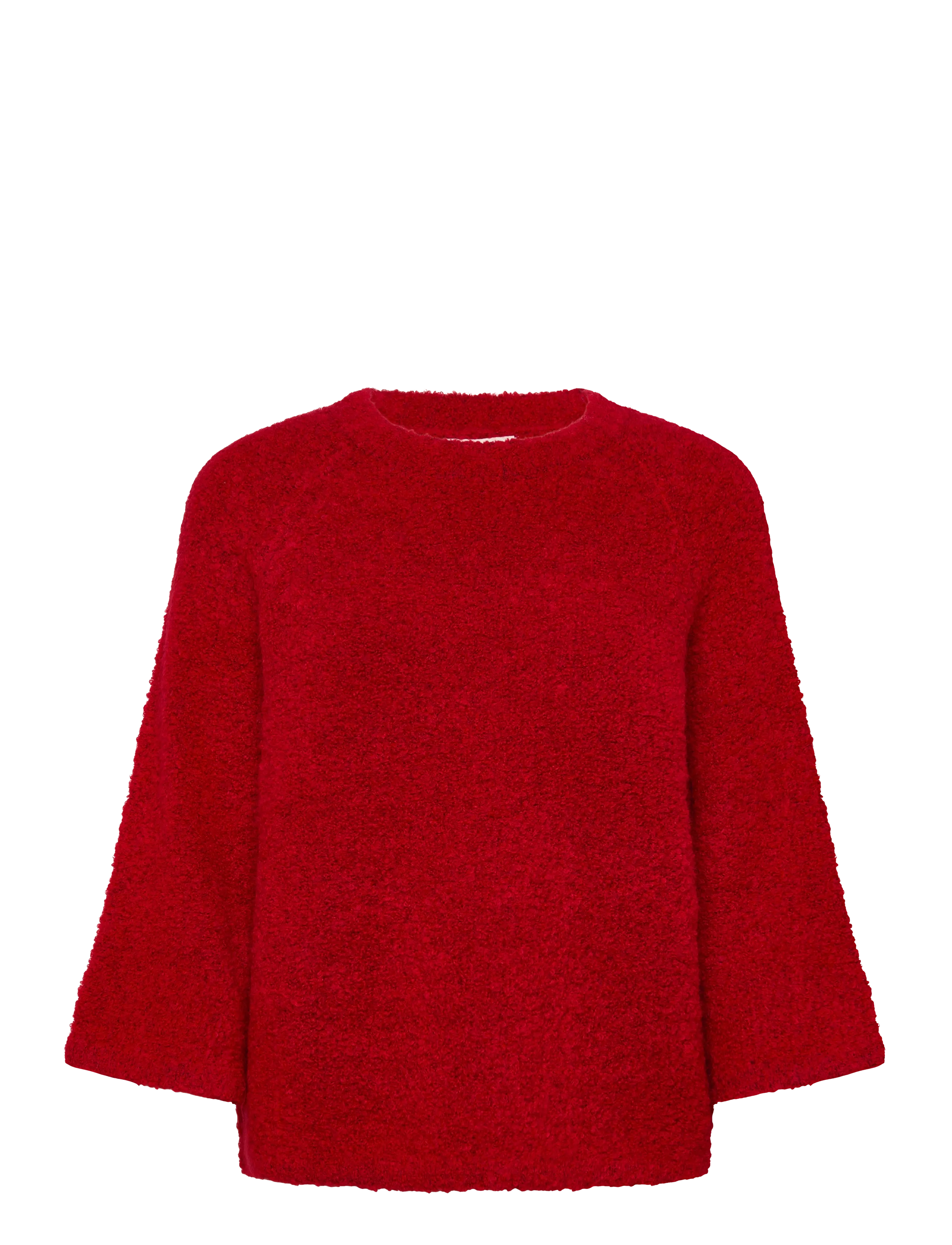 FREE/QUENT FQGRSCHRISTA-PULLOVER - Pullover - CHILI PEPPER MELANGE / red