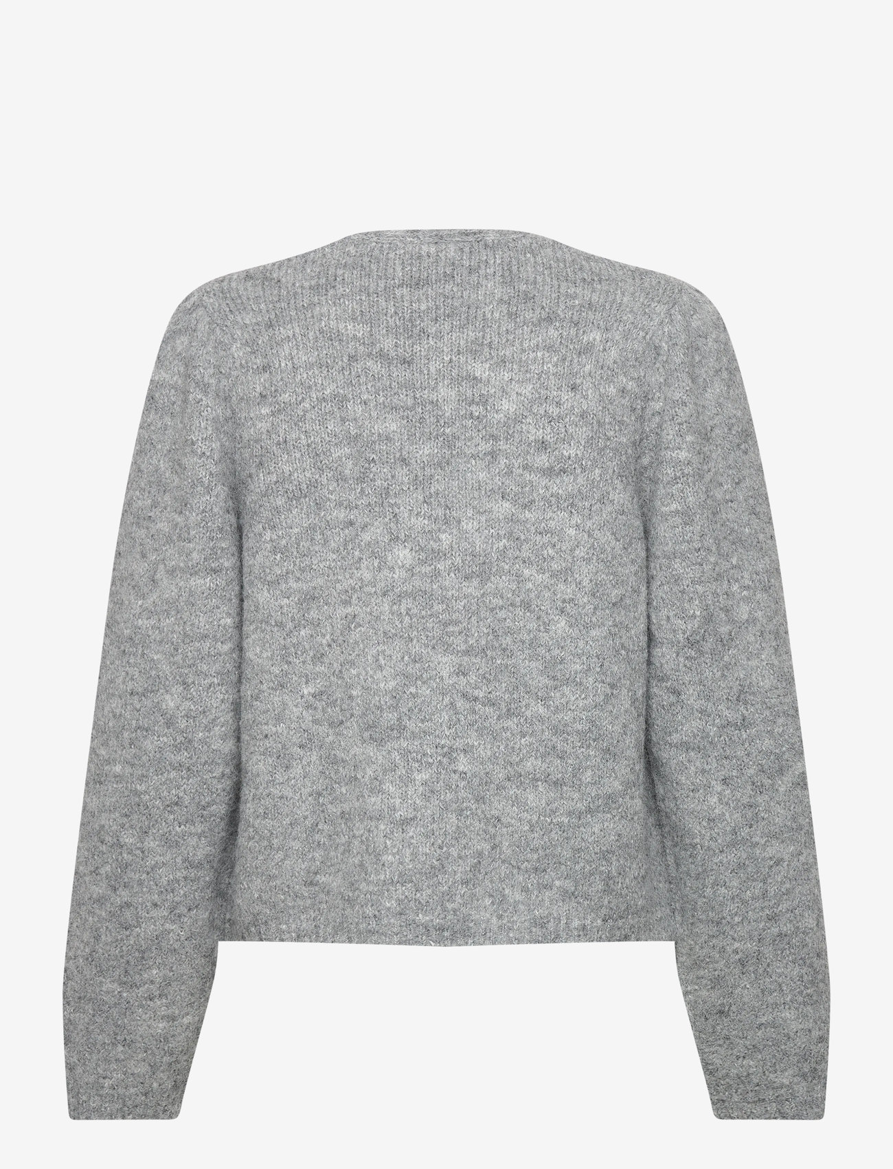 FREE/QUENT - FQGRSLULU-CARDIGAN - koftor - medium grey mlg. - 2