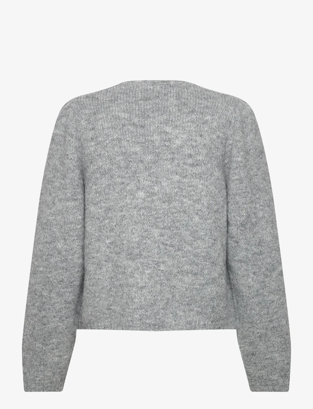 FREE/QUENT - FQGRSLULU-CARDIGAN - cardigans - medium grey mlg. - 2