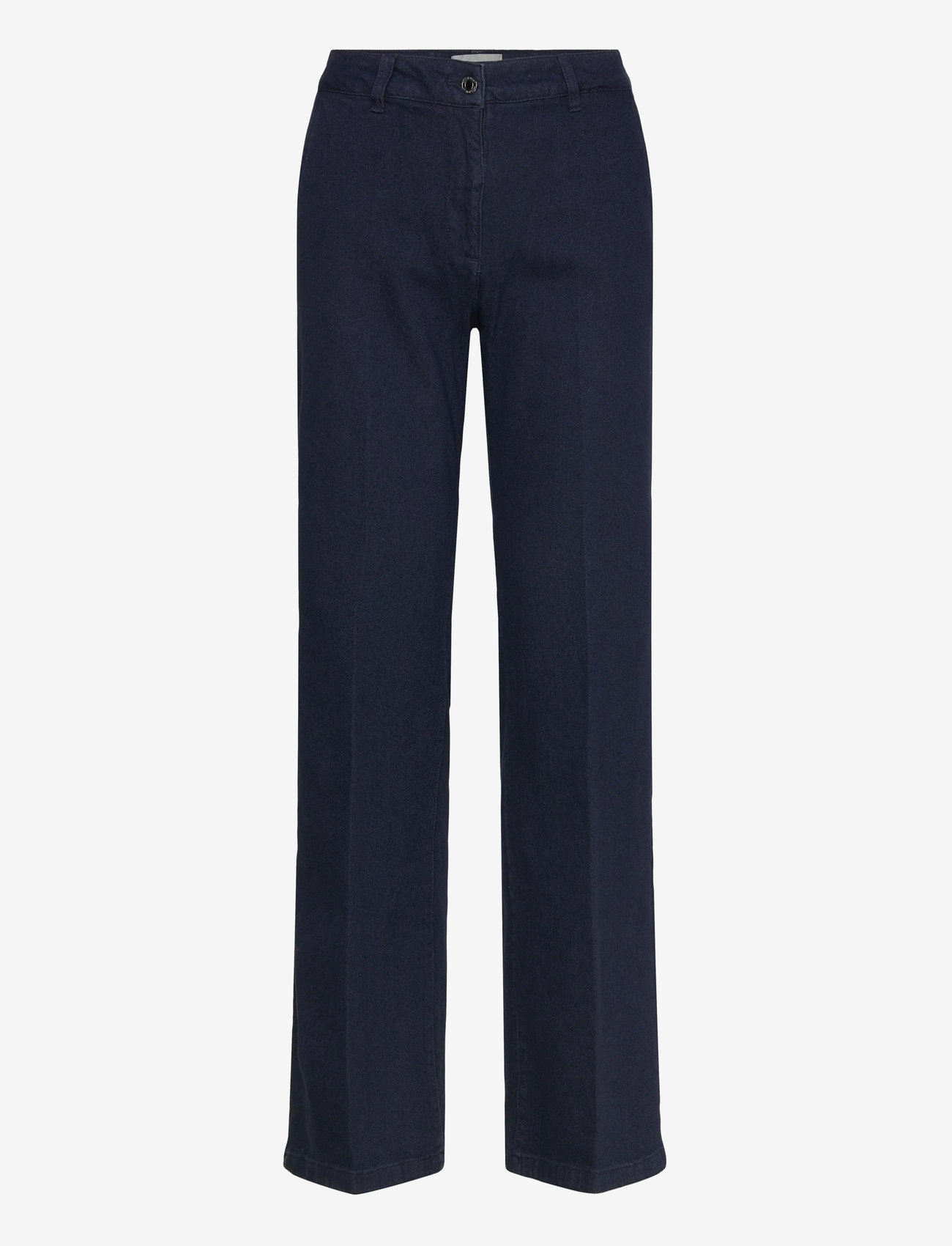 FREE/QUENT - FQISODORO-PANTS - habitbukser - dark blue denim - 0