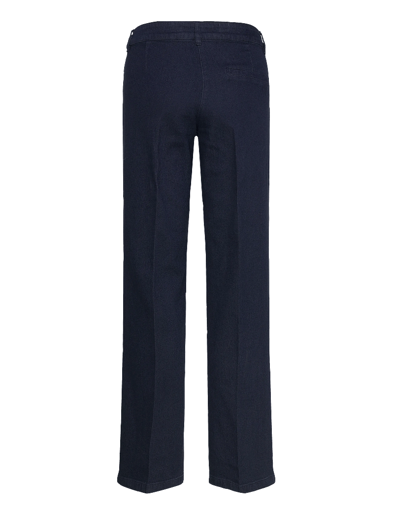 FREE/QUENT - FQISODORO-PANTS - habitbukser - dark blue denim - 1