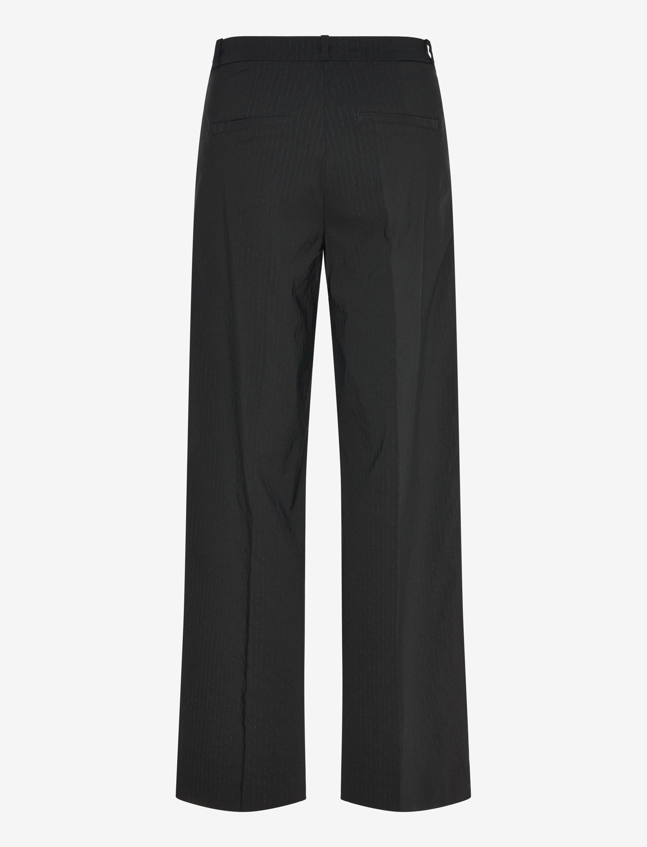 FREE/QUENT - FQRENO-PANTS - vida byxor - black w. black - 2