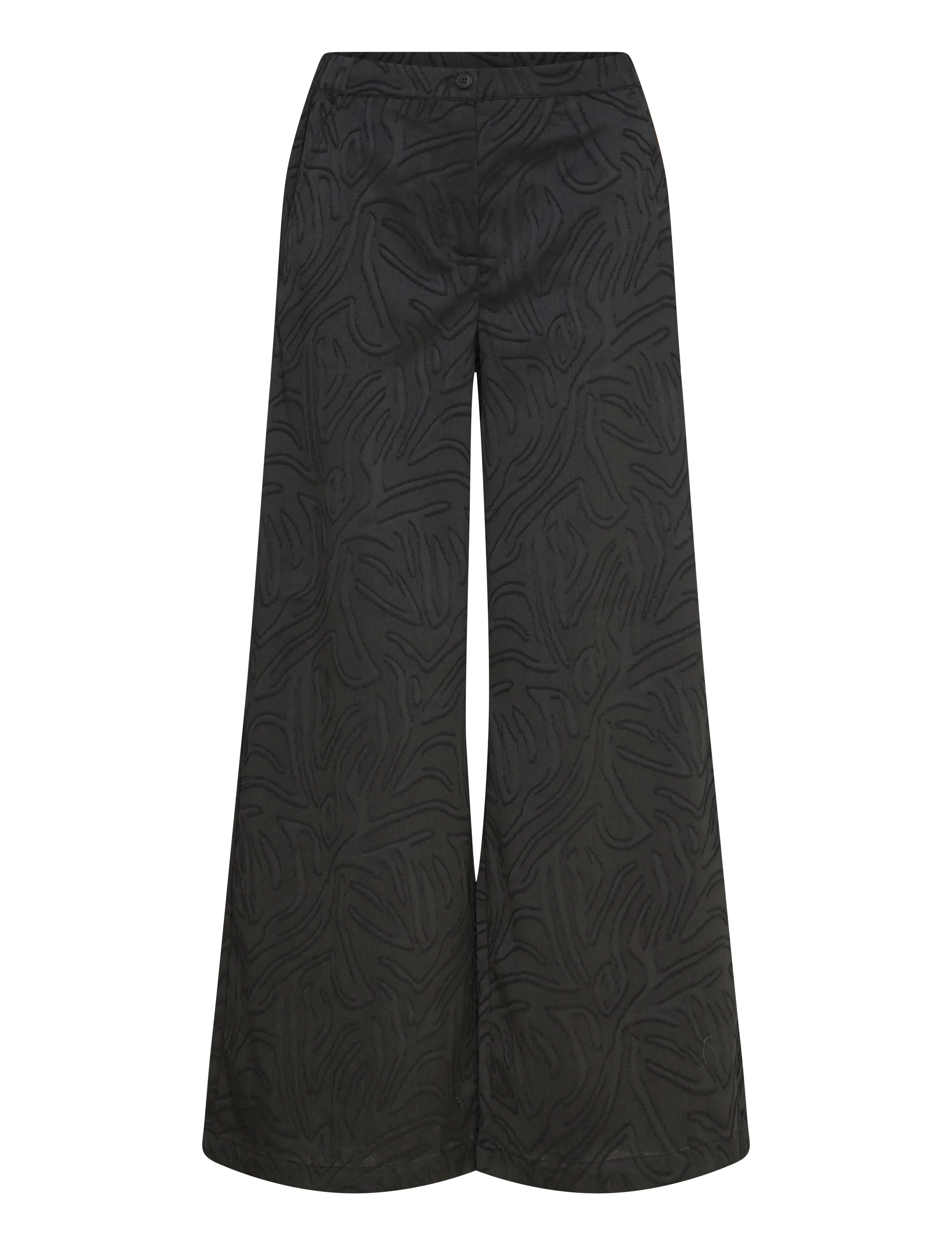 FREE/QUENT FQMINNA-PANTS - Püksid - BLACK / black