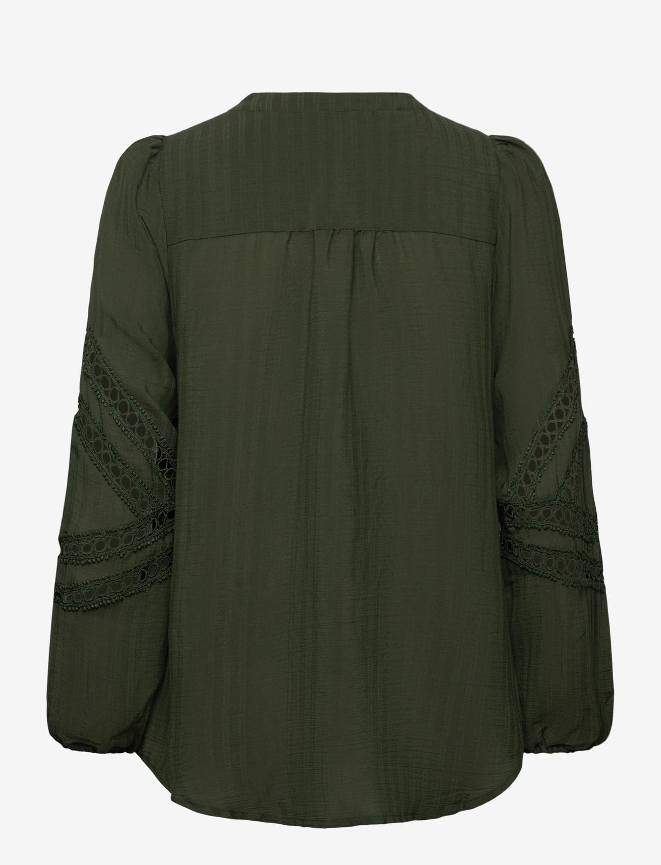 FREE/QUENT - FQSHU-BLOUSE - langærmede bluser - kombu green - 1