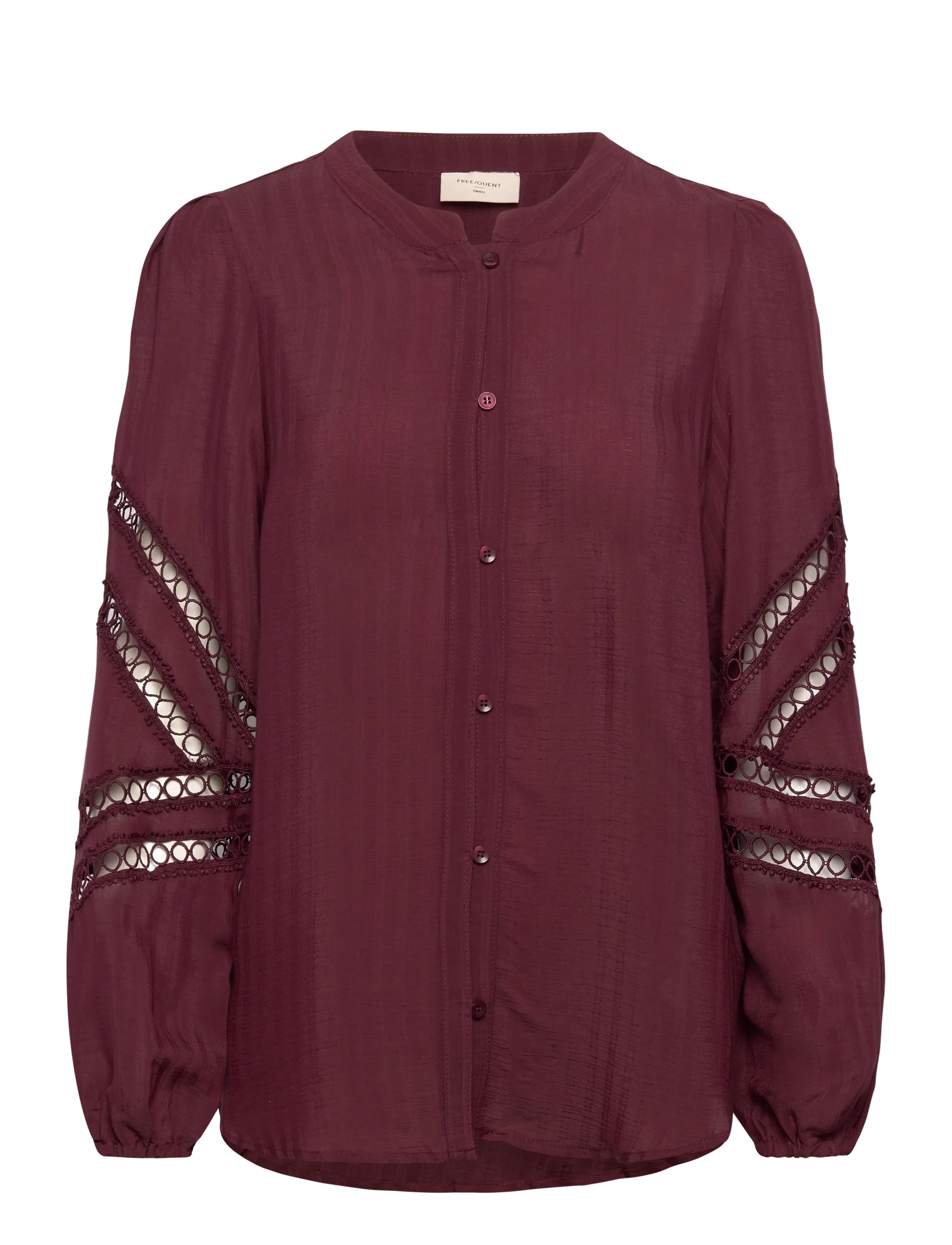 FREE/QUENT FQSHU-BLOUSE - Kolleksjoner - PORT ROYALE / burgundy