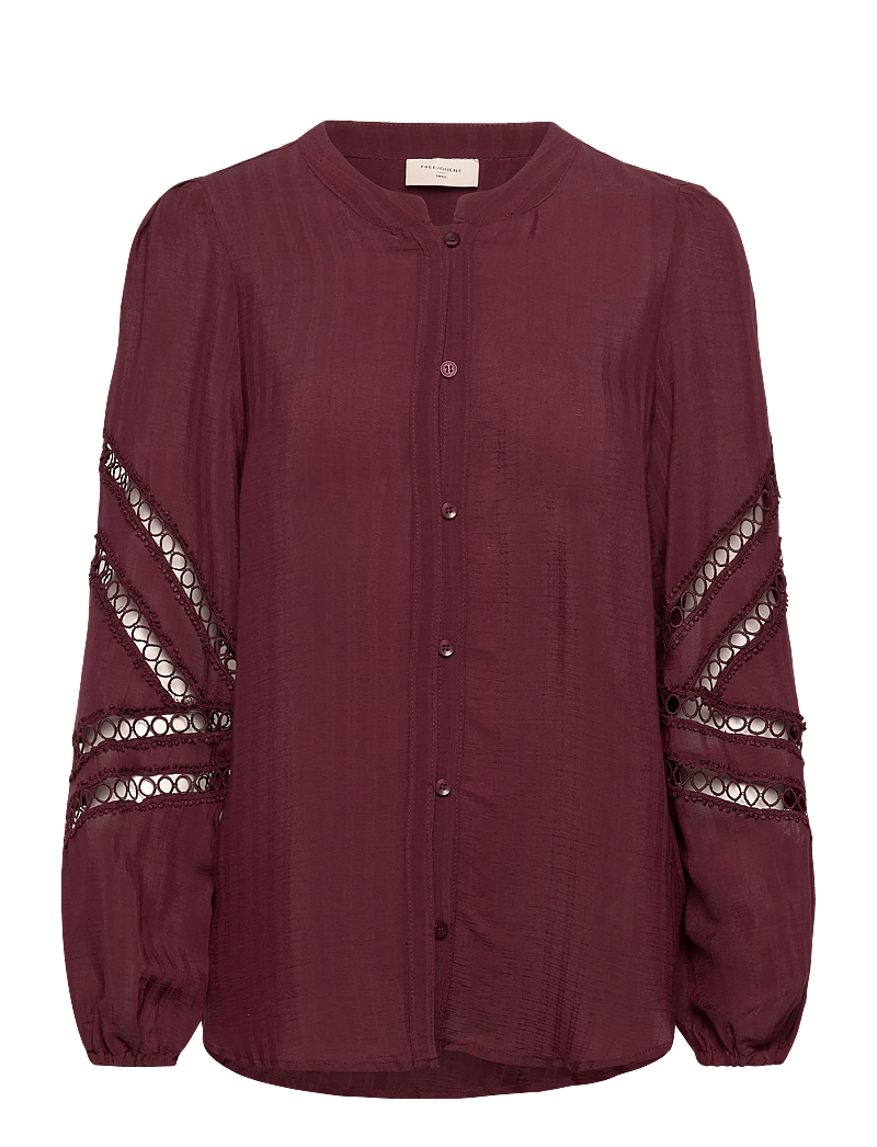 FREE/QUENT - FQSHU-BLOUSE - langærmede bluser - port royale - 0