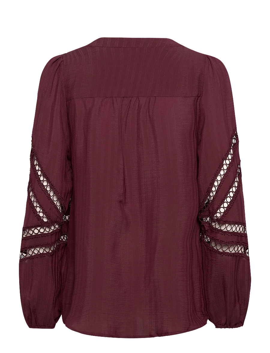 FREE/QUENT - FQSHU-BLOUSE - langærmede bluser - port royale - 1