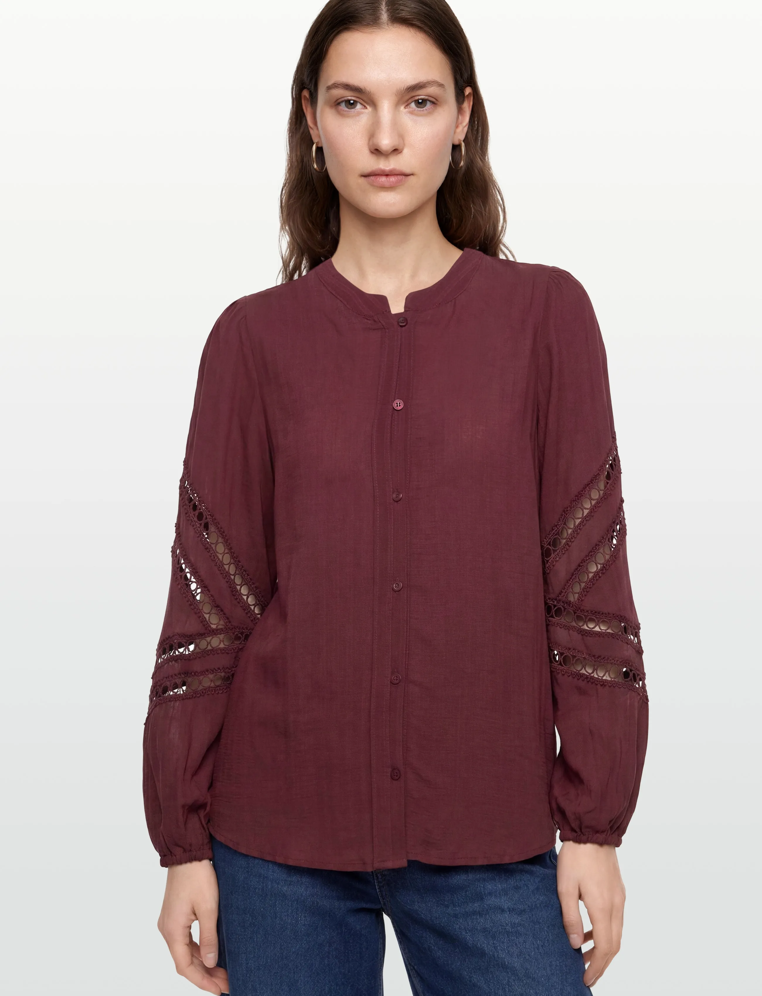 FREE/QUENT - FQSHU-BLOUSE - langærmede bluser - port royale - 3