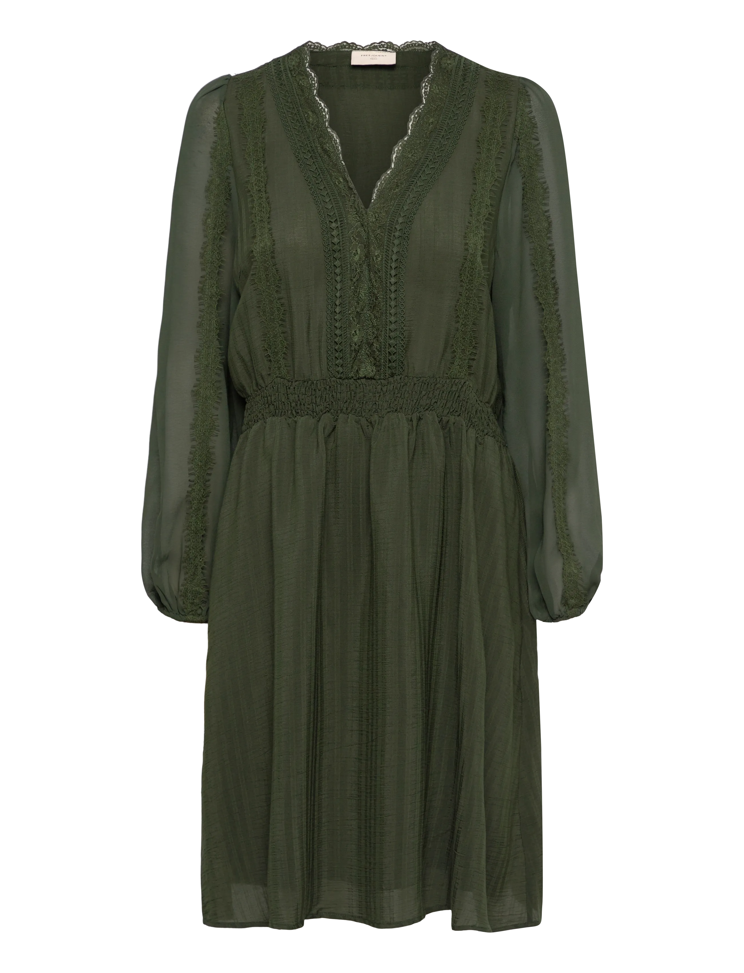 FREE/QUENT FQSHU-DRESS - Tøj - KOMBU GREEN / green