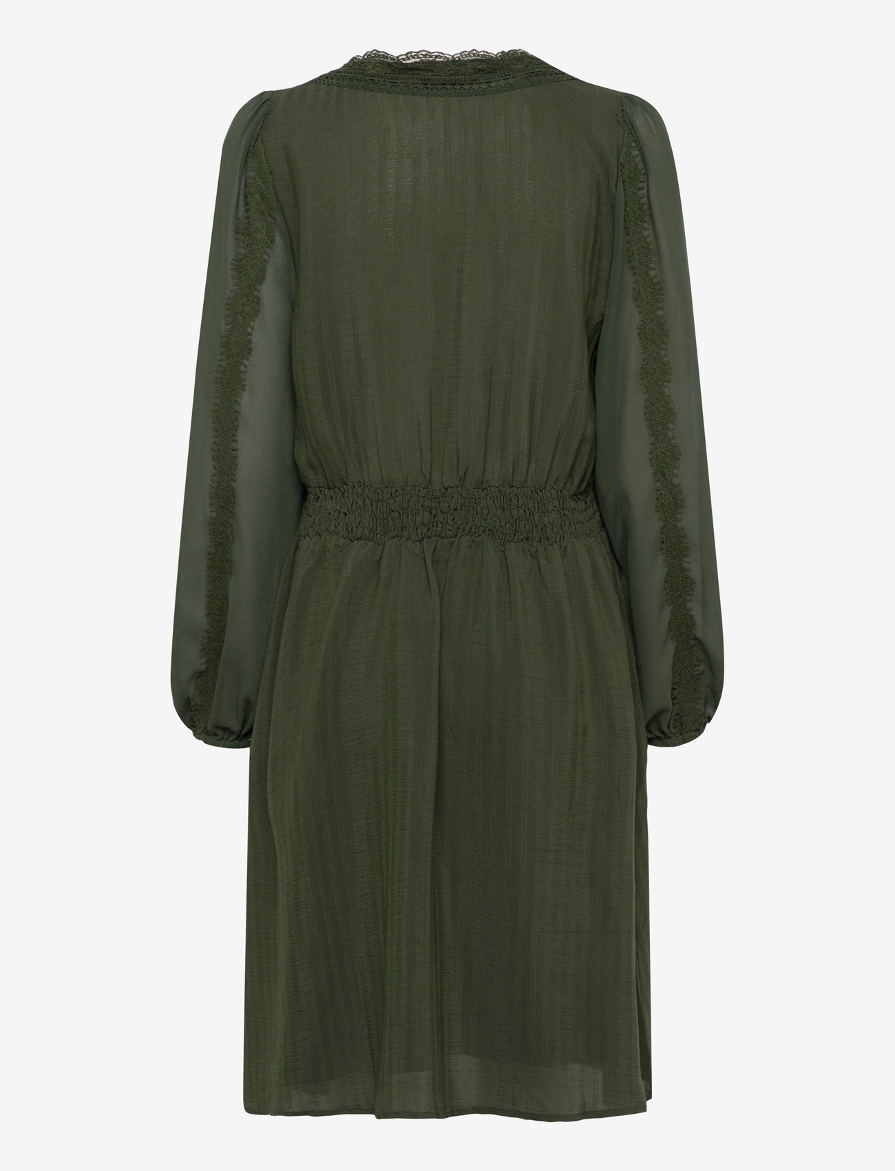 FREE/QUENT - FQSHU-DRESS - spetsklänningar - kombu green - 1