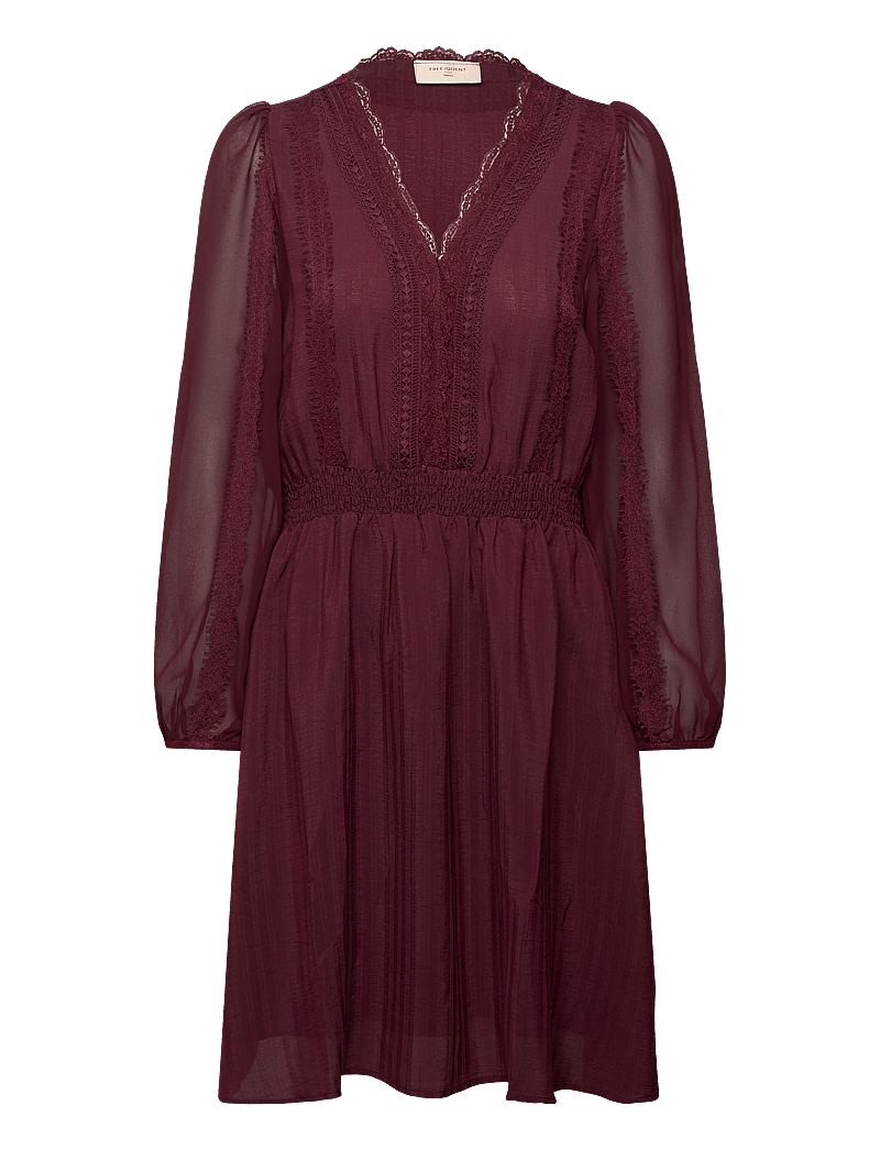 FREE/QUENT - FQSHU-DRESS - spitzenkleider - port royale - 0