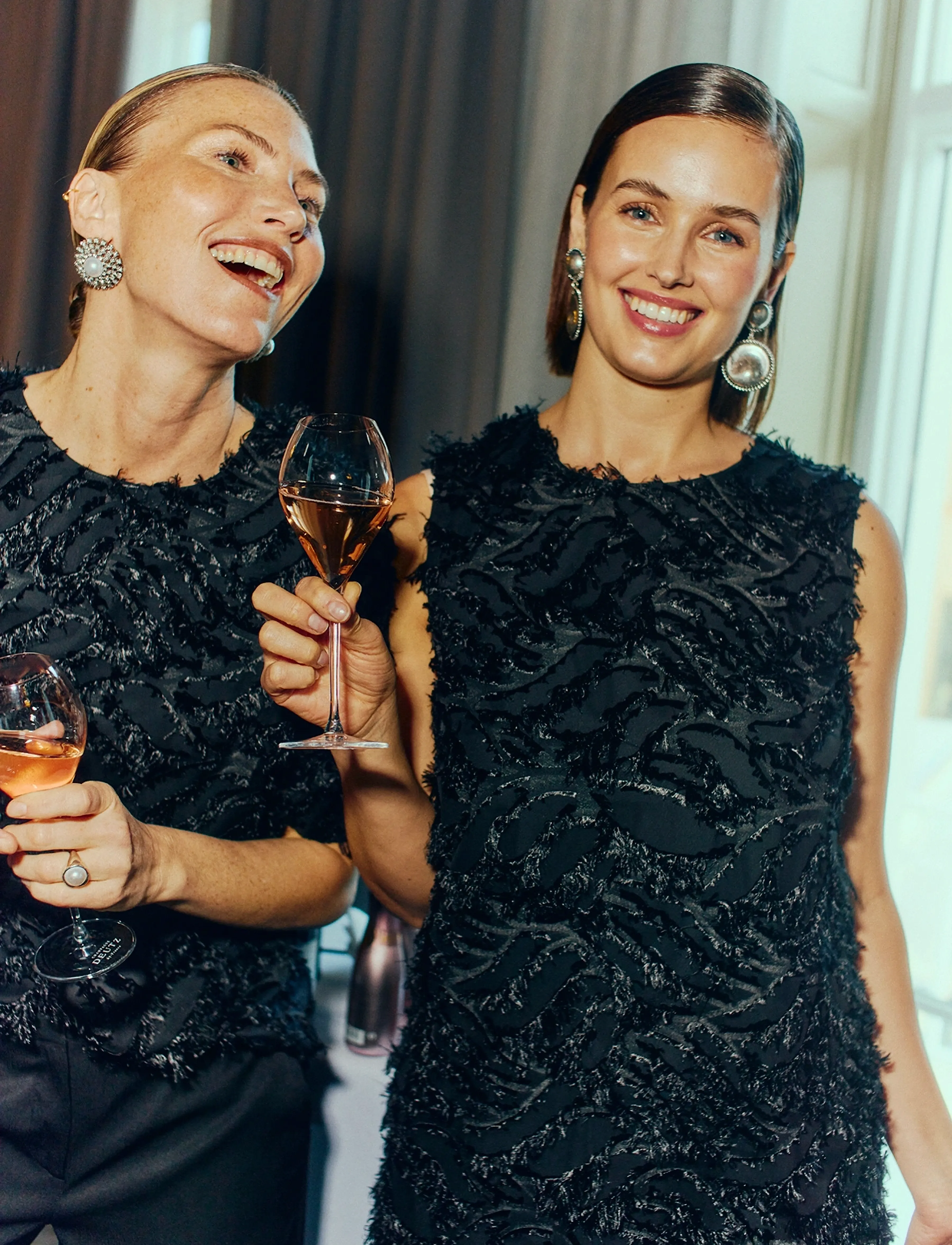 FREE/QUENT FQVILLA-DRESS - Tøj - BLACK / black
