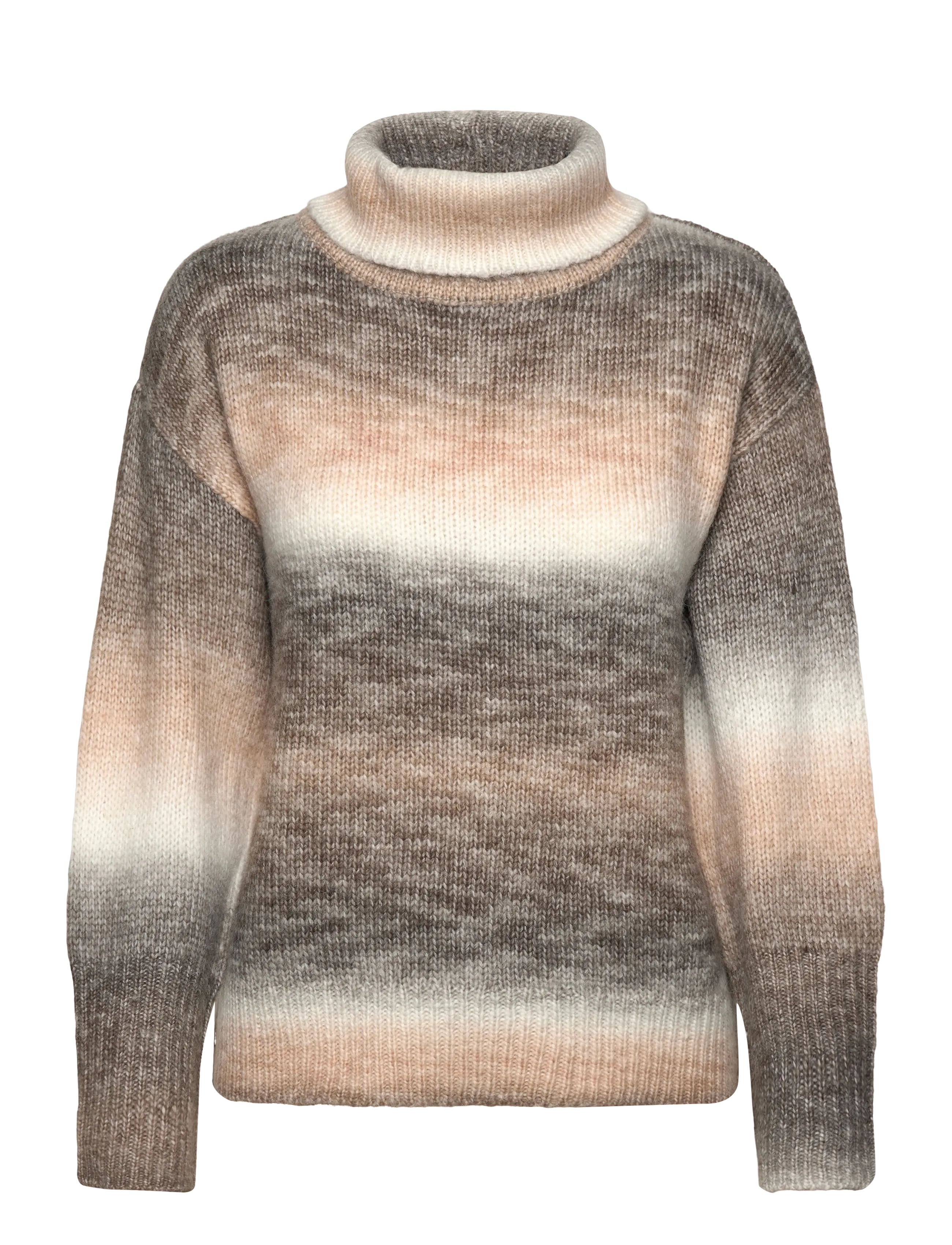FREE/QUENT FQSASU-PULLOVER - Transitional Layering - MOREL W. SILVER MINK / multi