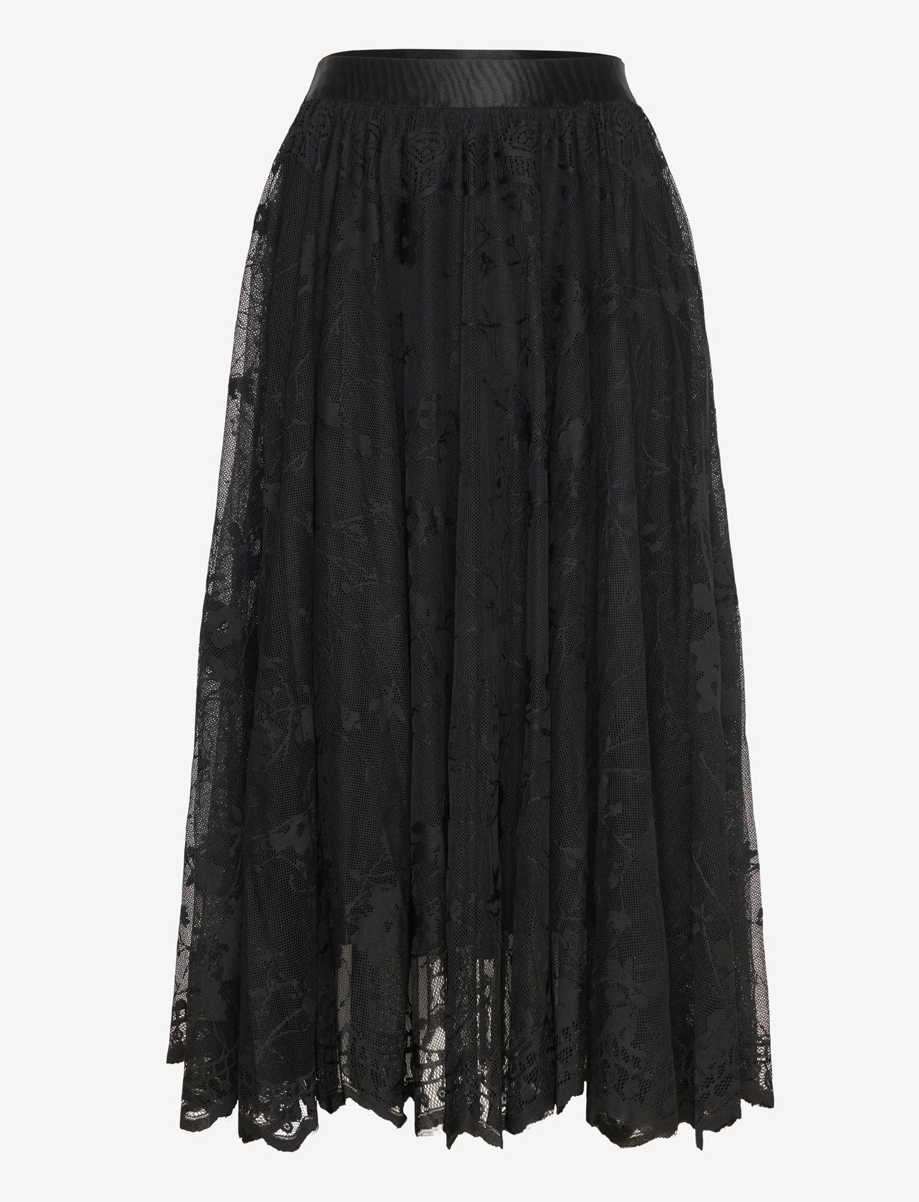 FREE/QUENT - FQLALLY-SKIRT - maxi röcke - black - 1