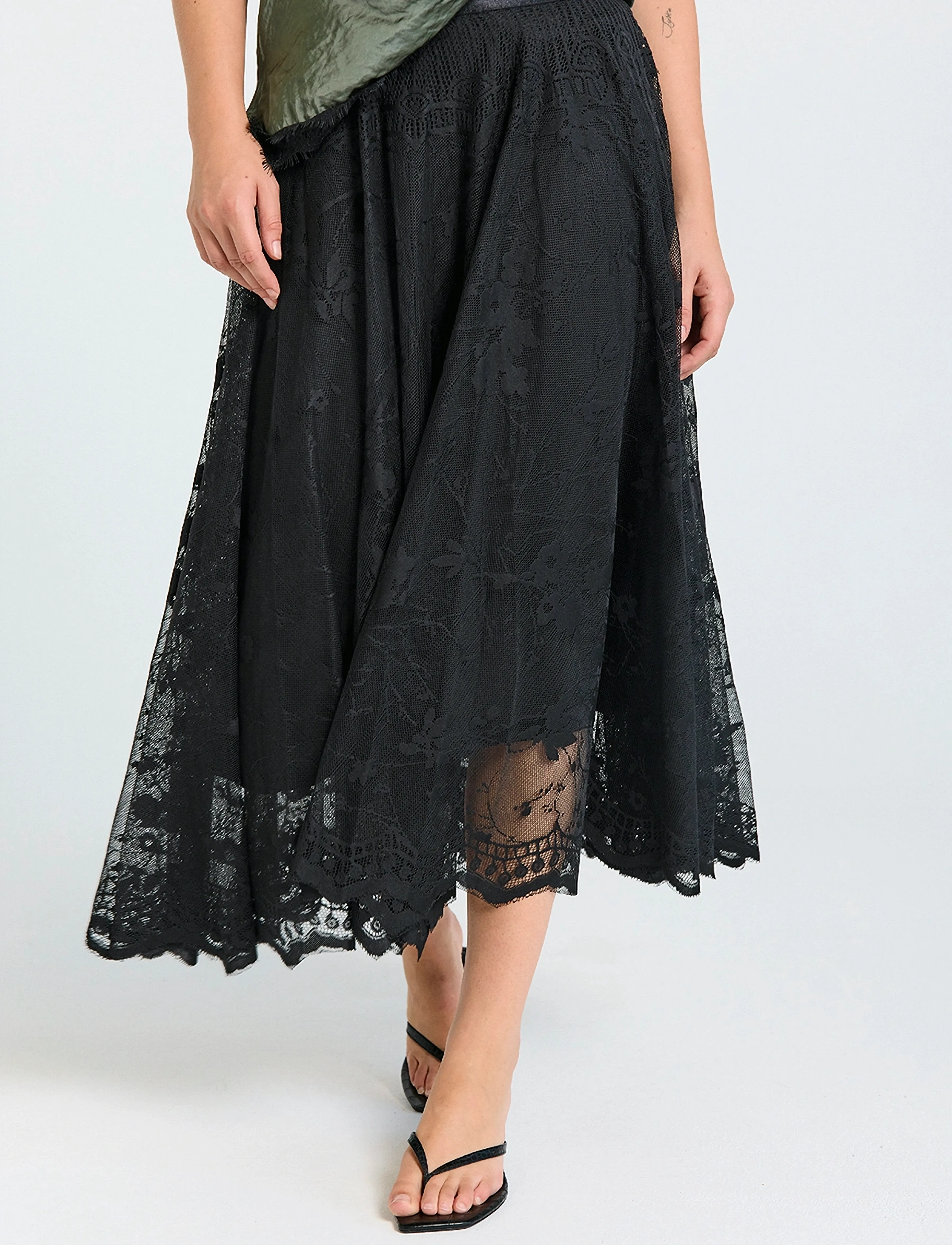 FREE/QUENT - FQLALLY-SKIRT - black - 3