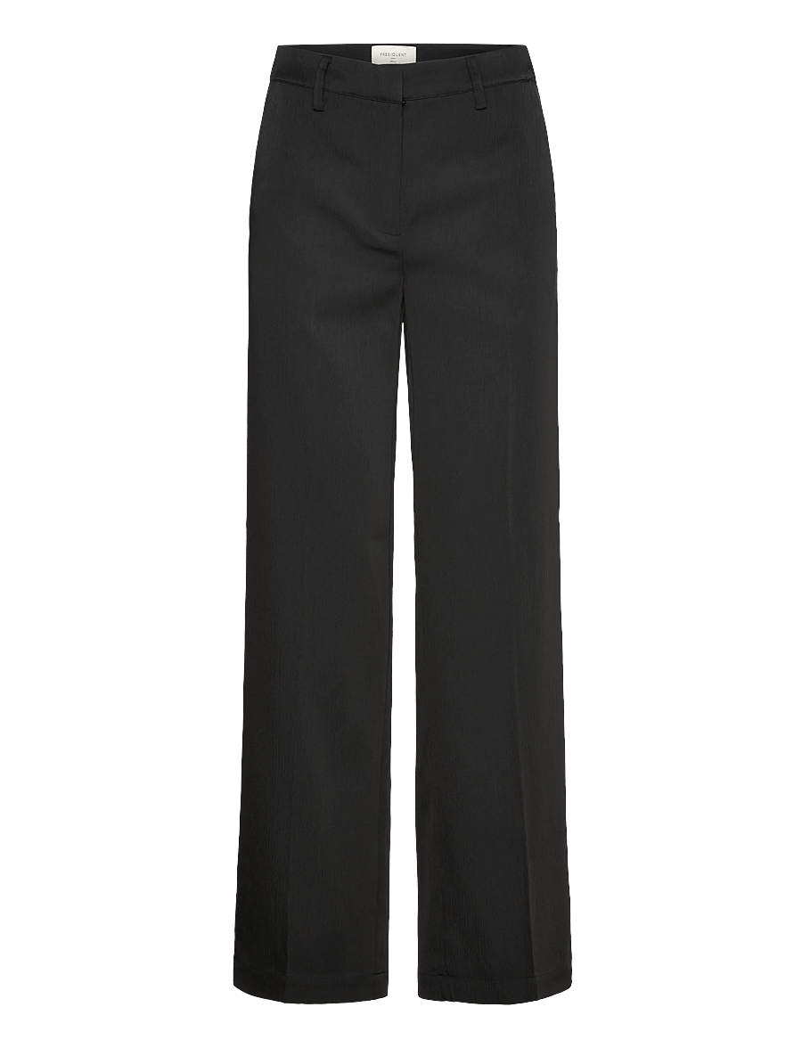 FREE/QUENT - FQSIA-PANTS - pantalons habillés - black - 1