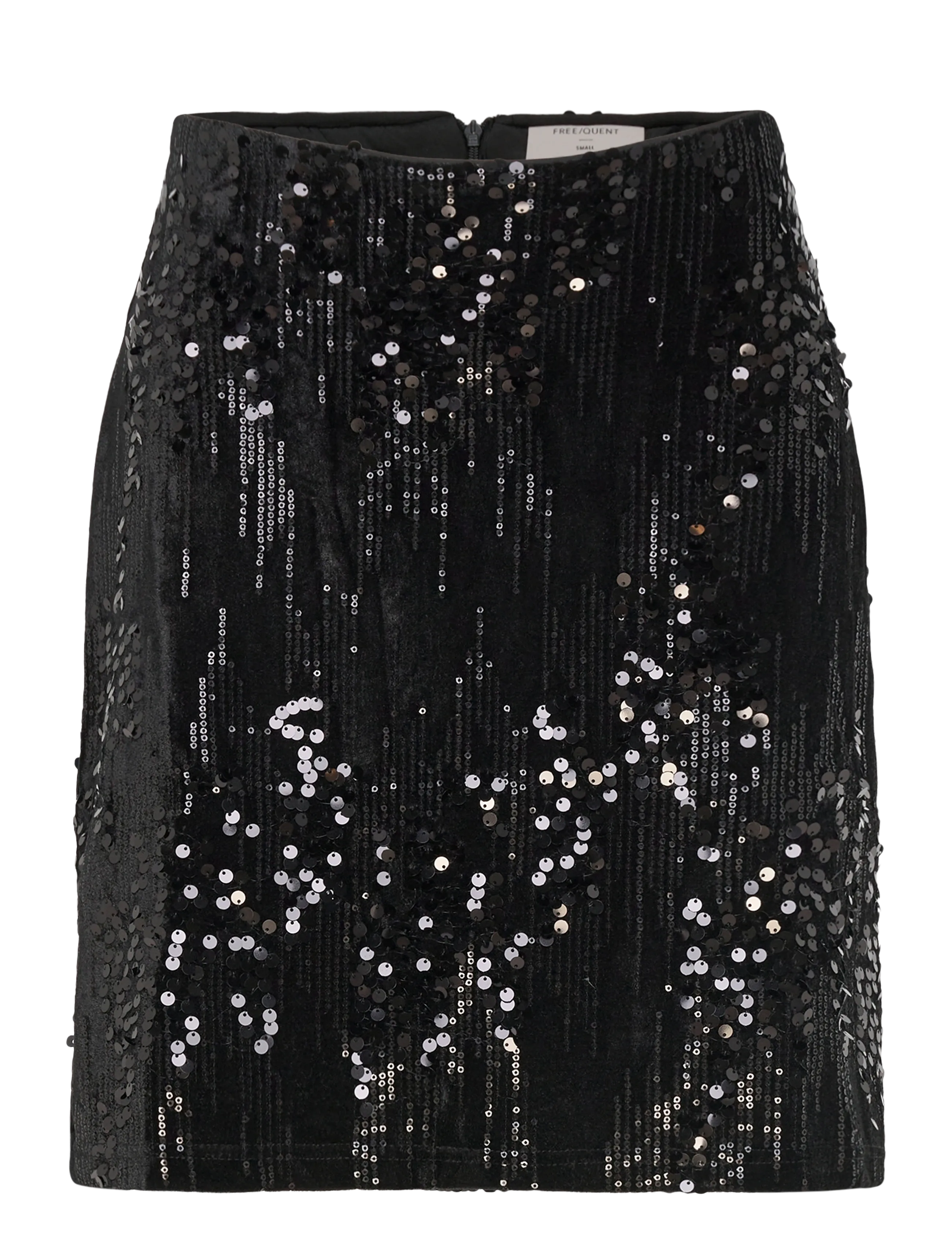 FREE/QUENT FQDOFFI-SKIRT - Tøj - BLACK / black