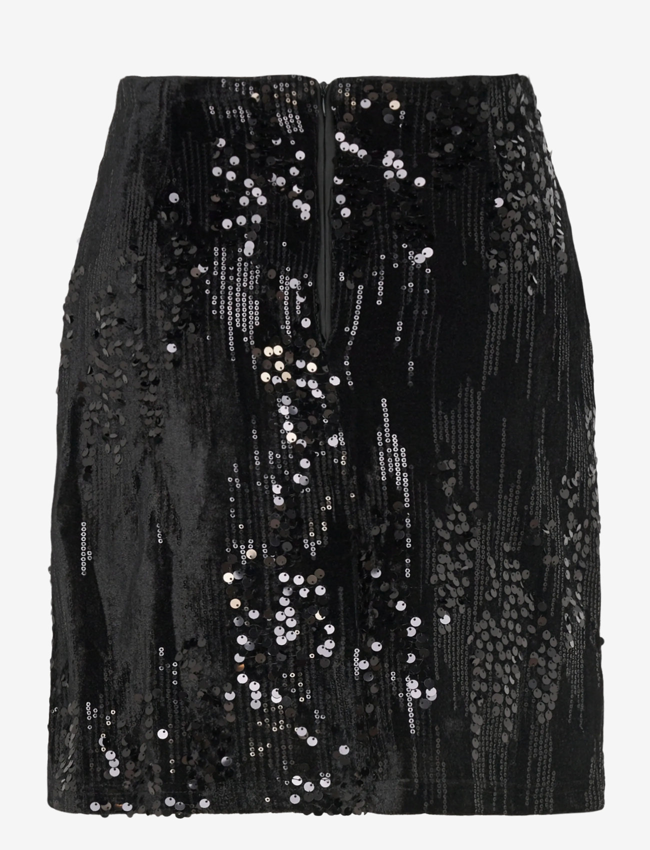 FREE/QUENT - FQDOFFI-SKIRT - pailletten-röcke - black - 2