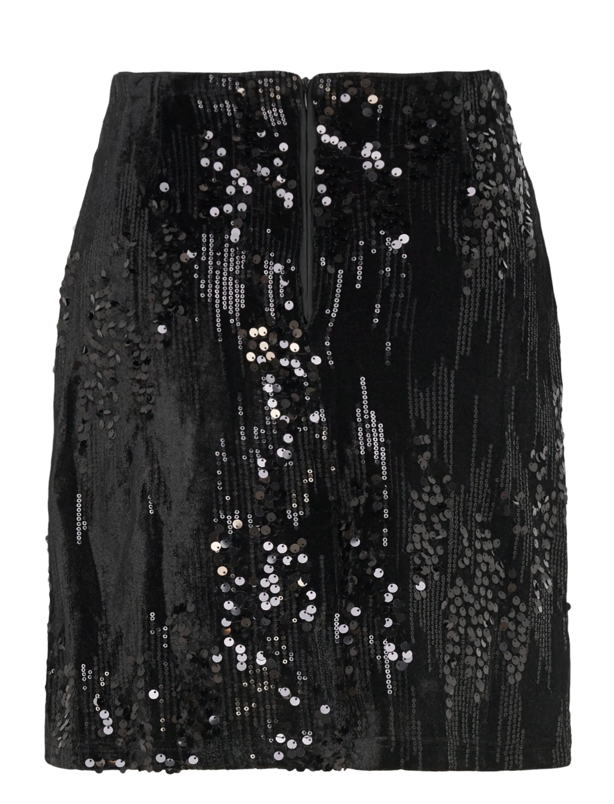 FREE/QUENT - FQDOFFI-SKIRT - sequin skirts - black - 2