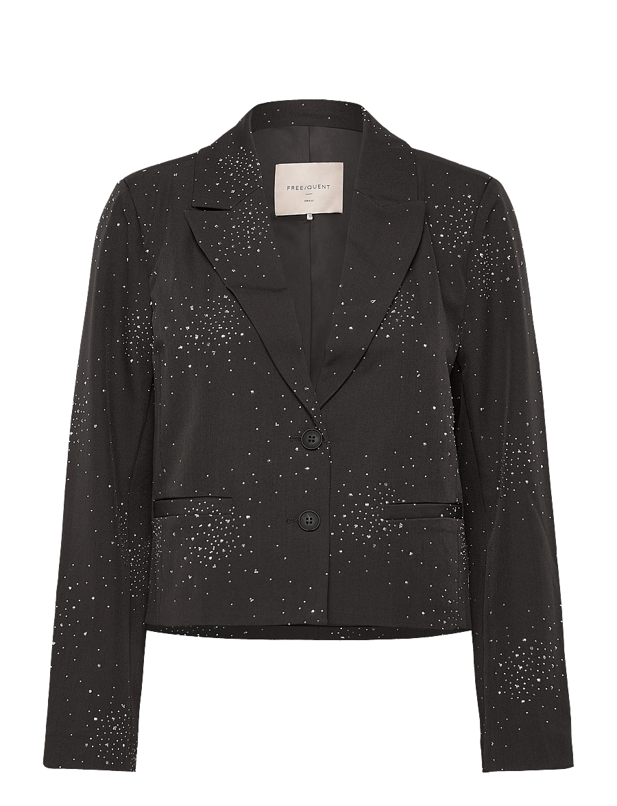 FREE/QUENT - FQISABELL-JACKET - einreihige blazer - dark grey melange - 0