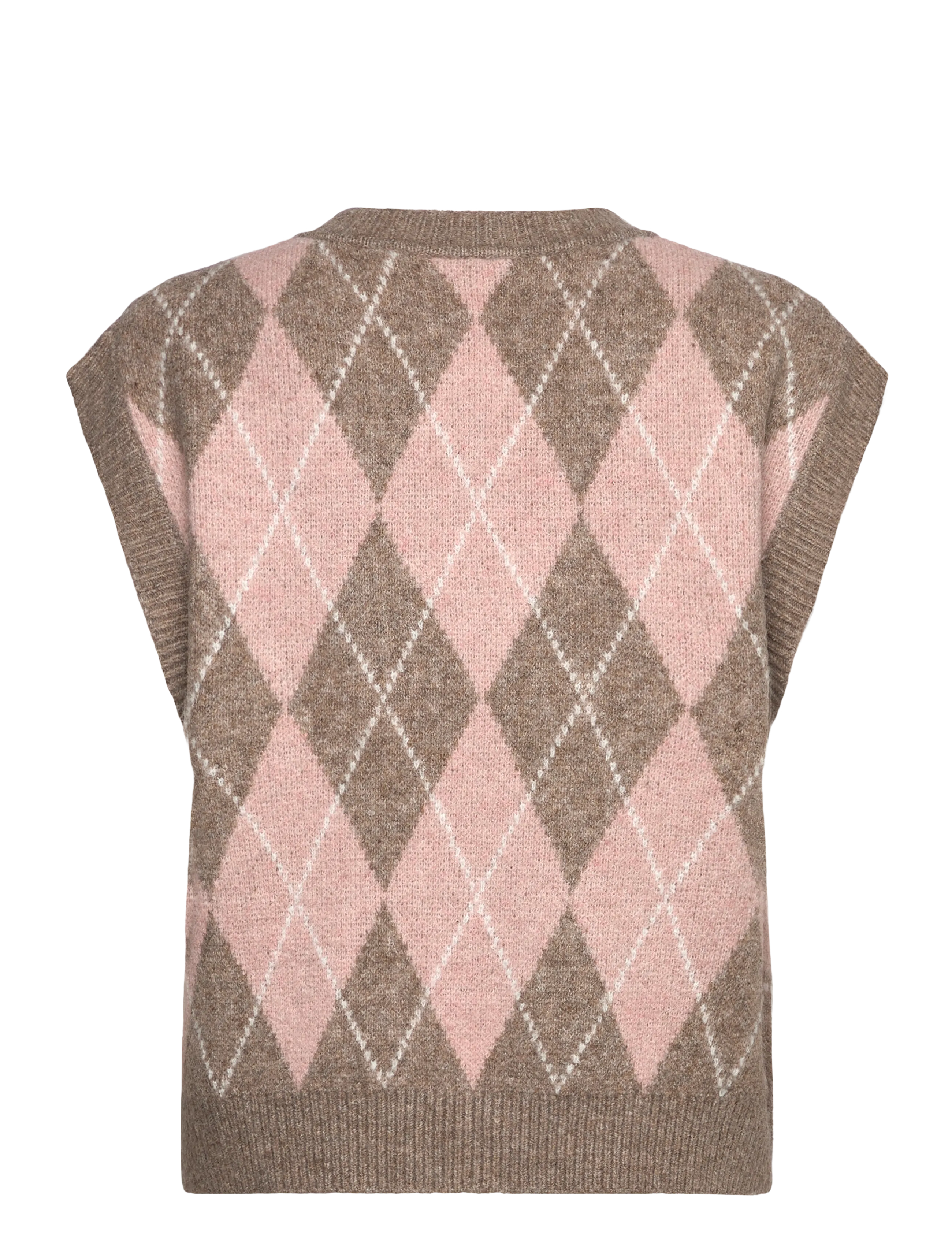 FREE/QUENT - Waistcoat from Freequent - desert taupe mel w pale m mel - 2